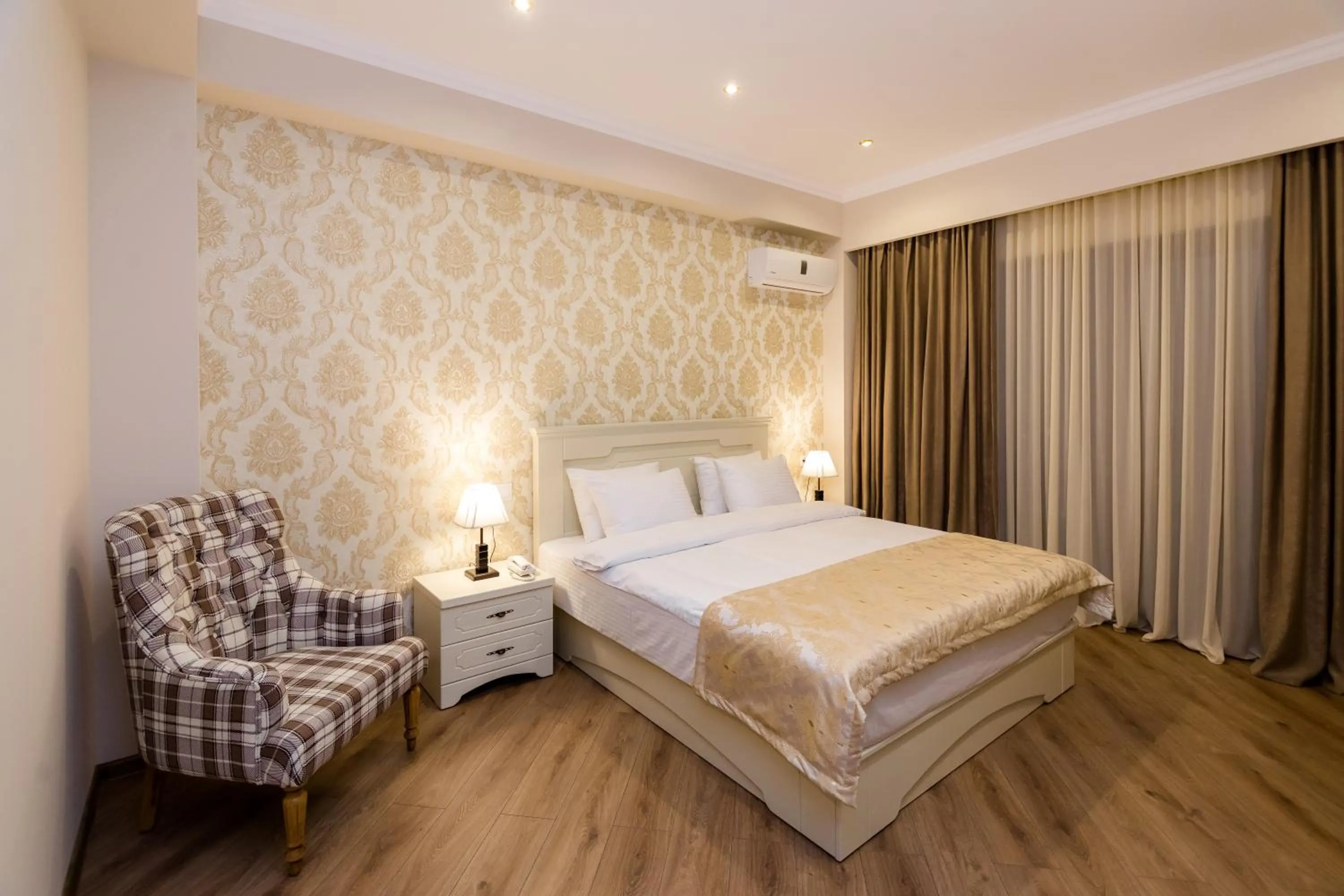 Decorative detail, Bed in Orchid Boutique Hotel