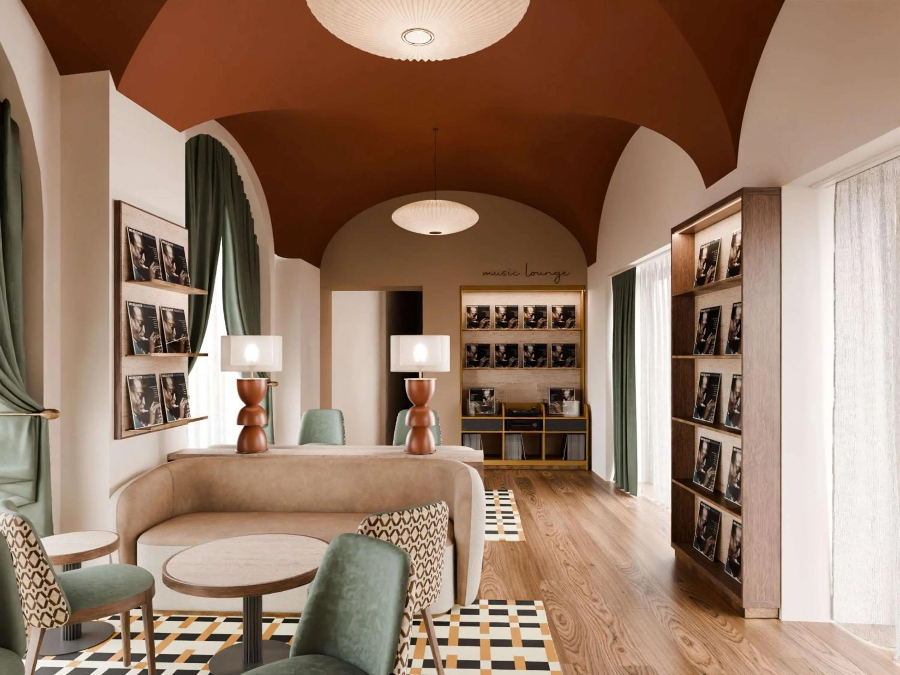 Lounge or bar in Rosetta Hotel Perugia Tapestry Collection By Hilton