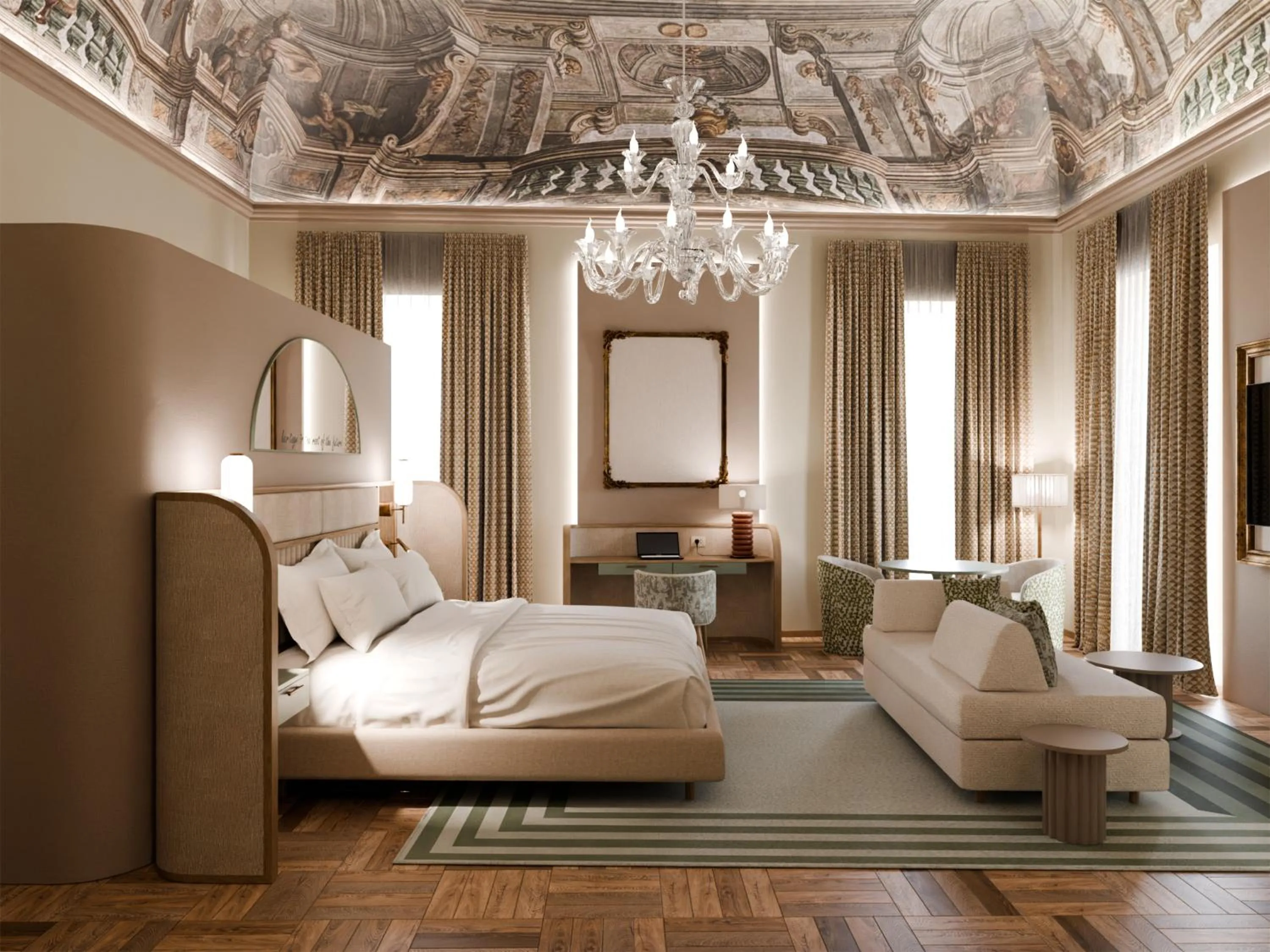Photo of the whole room, Bed in Rosetta Hotel Perugia Tapestry Collection By Hilton