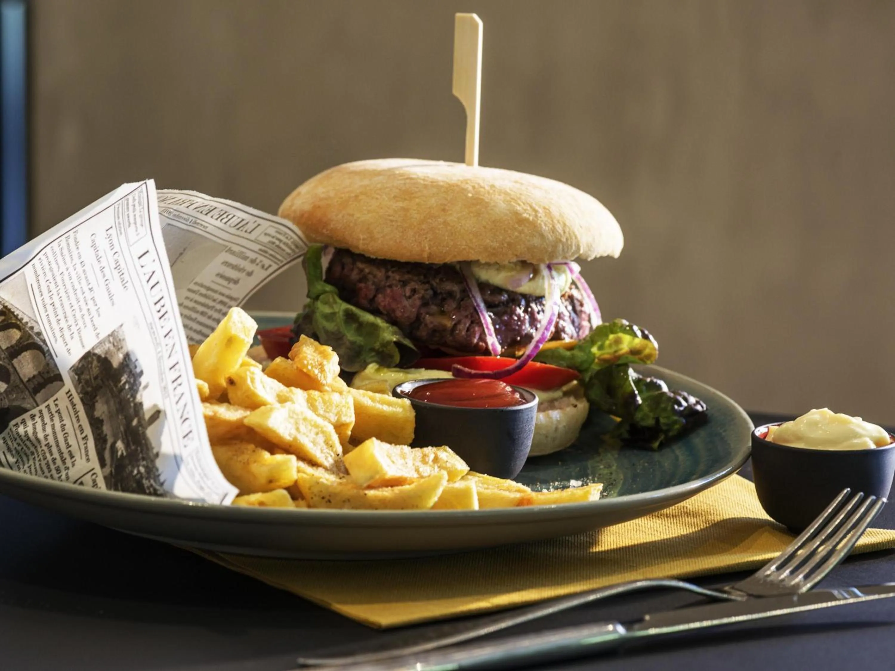 Restaurant/places to eat in ibis Styles Pertuis Portes du Luberon