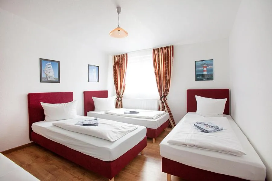 Bed in Pension Jasmin