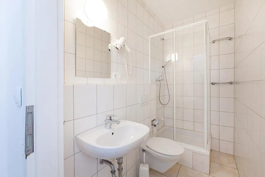 Bathroom in Pension Jasmin