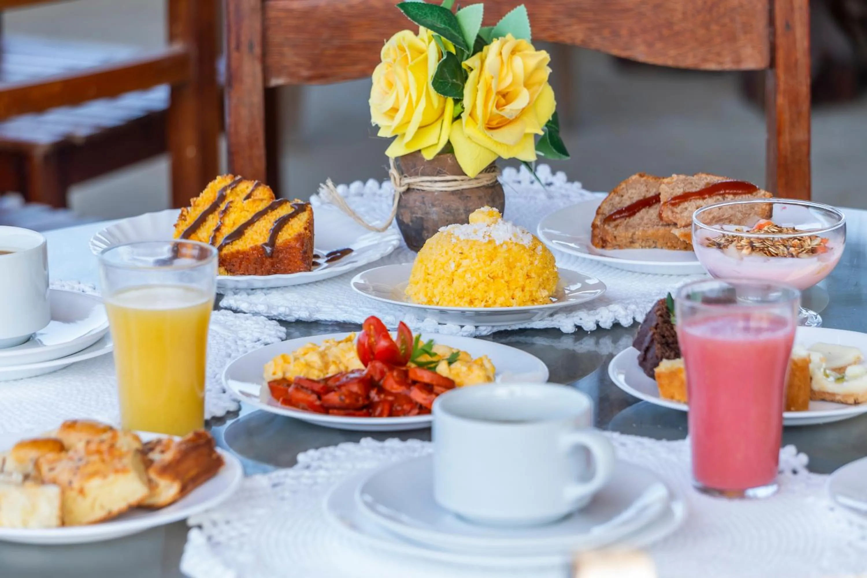 Breakfast in Pousada Matusa