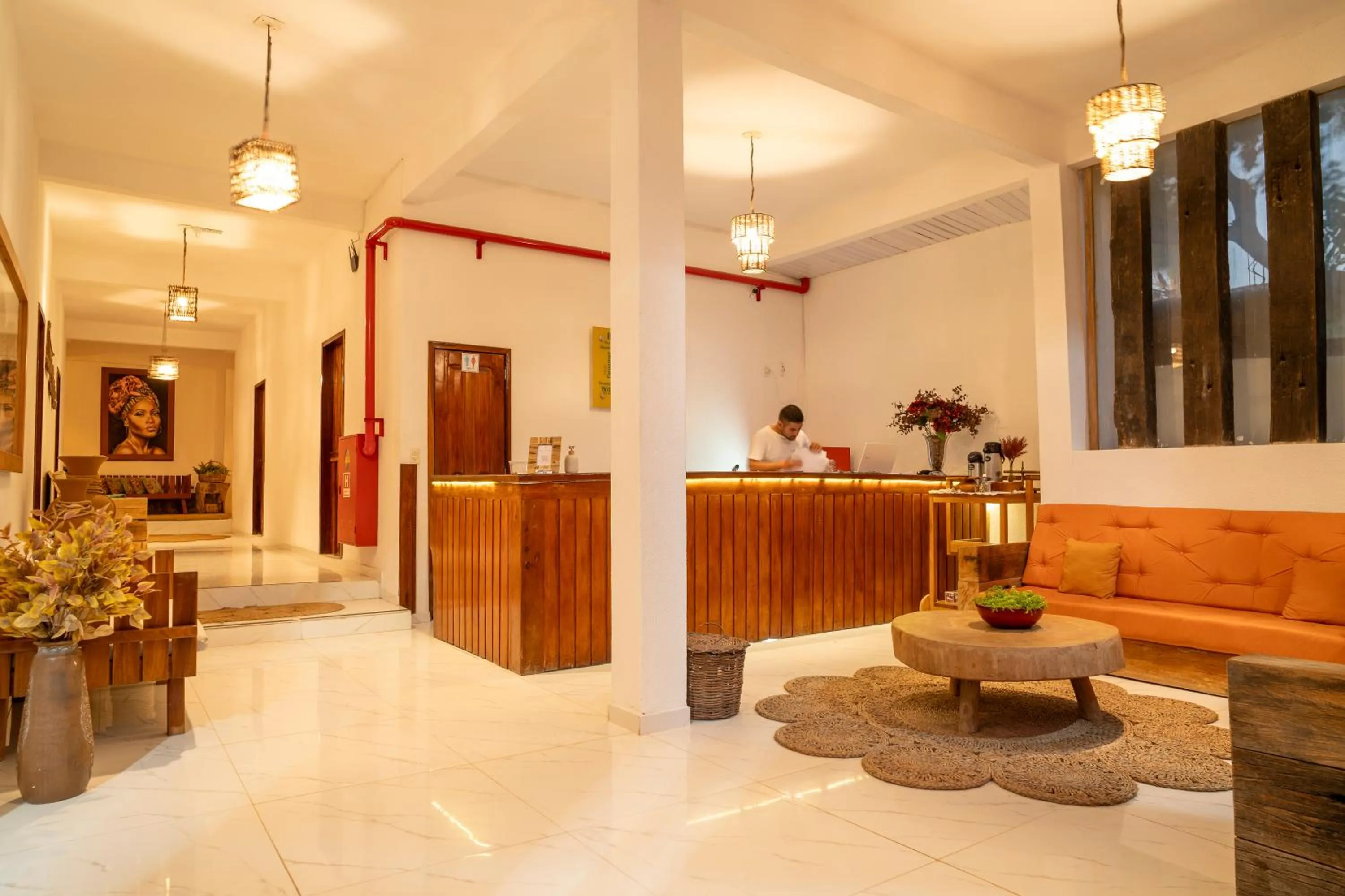 Lobby or reception in Pousada Matusa