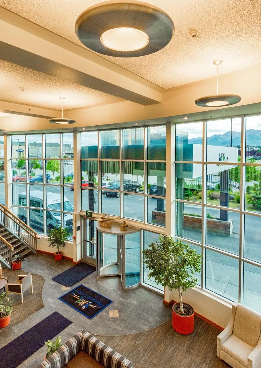 Lobby or reception in Dimond Center Hotel