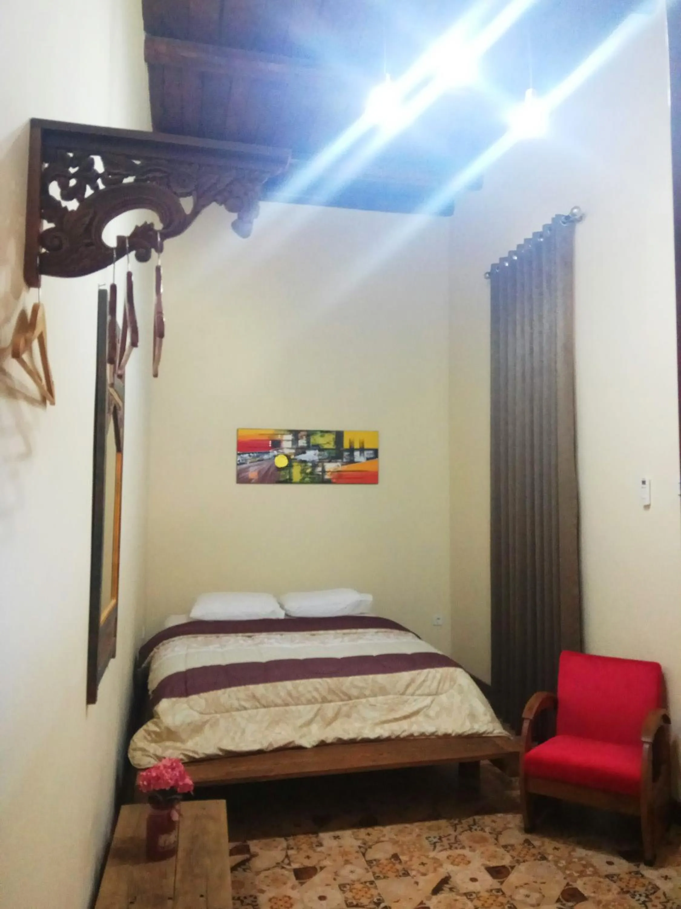 Bed in Doeloerkoe Homestay