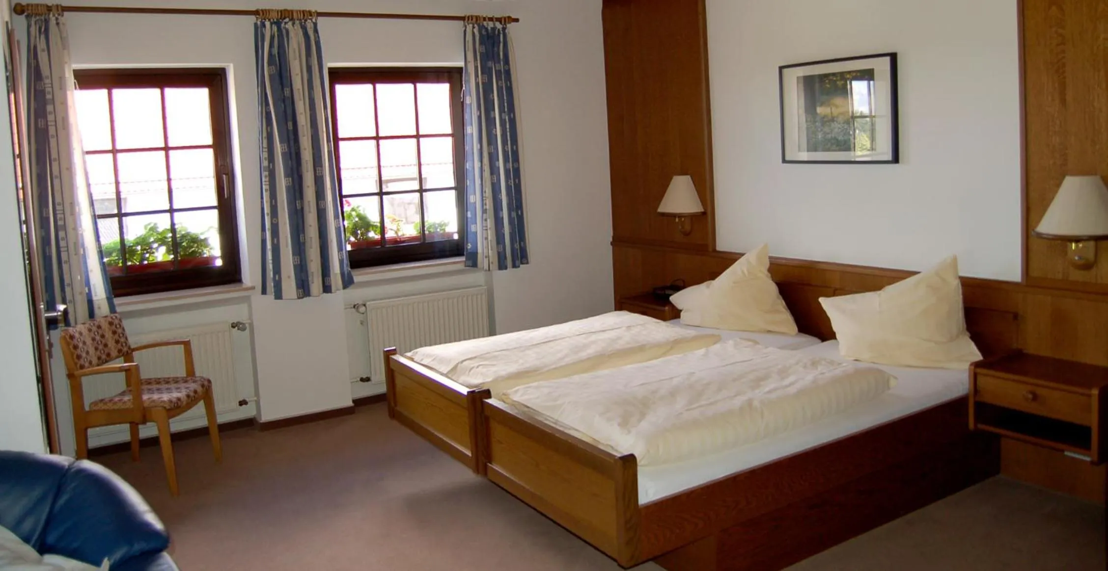 Bed in Landgasthaus Pfahl