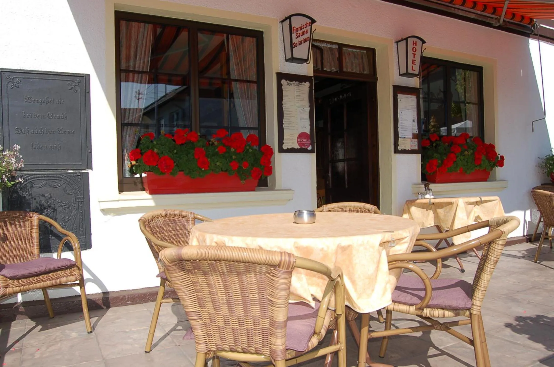 Balcony/Terrace in Landgasthaus Pfahl
