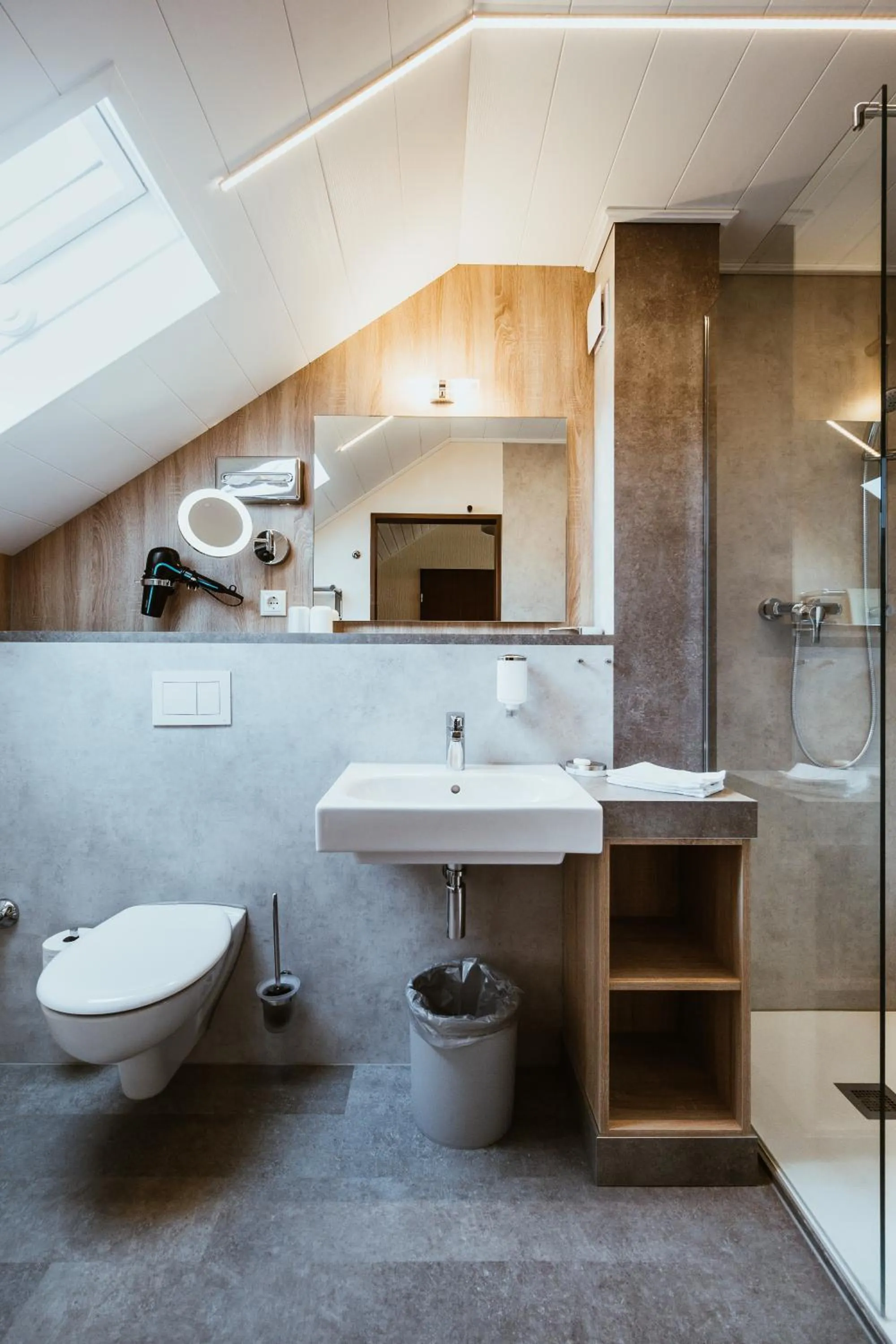 Bathroom in Landgasthaus Pfahl