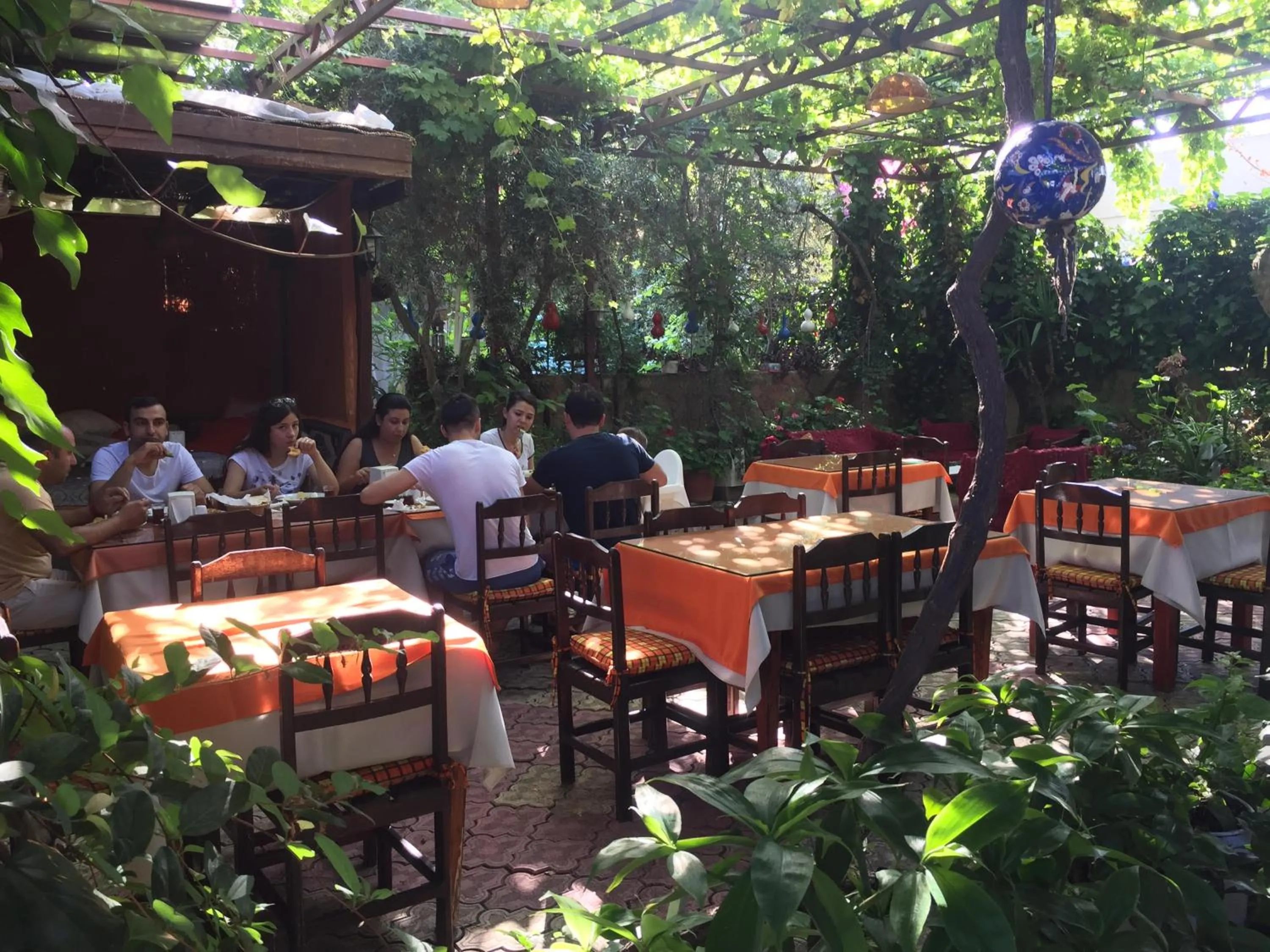 Garden in Hotel Uygar