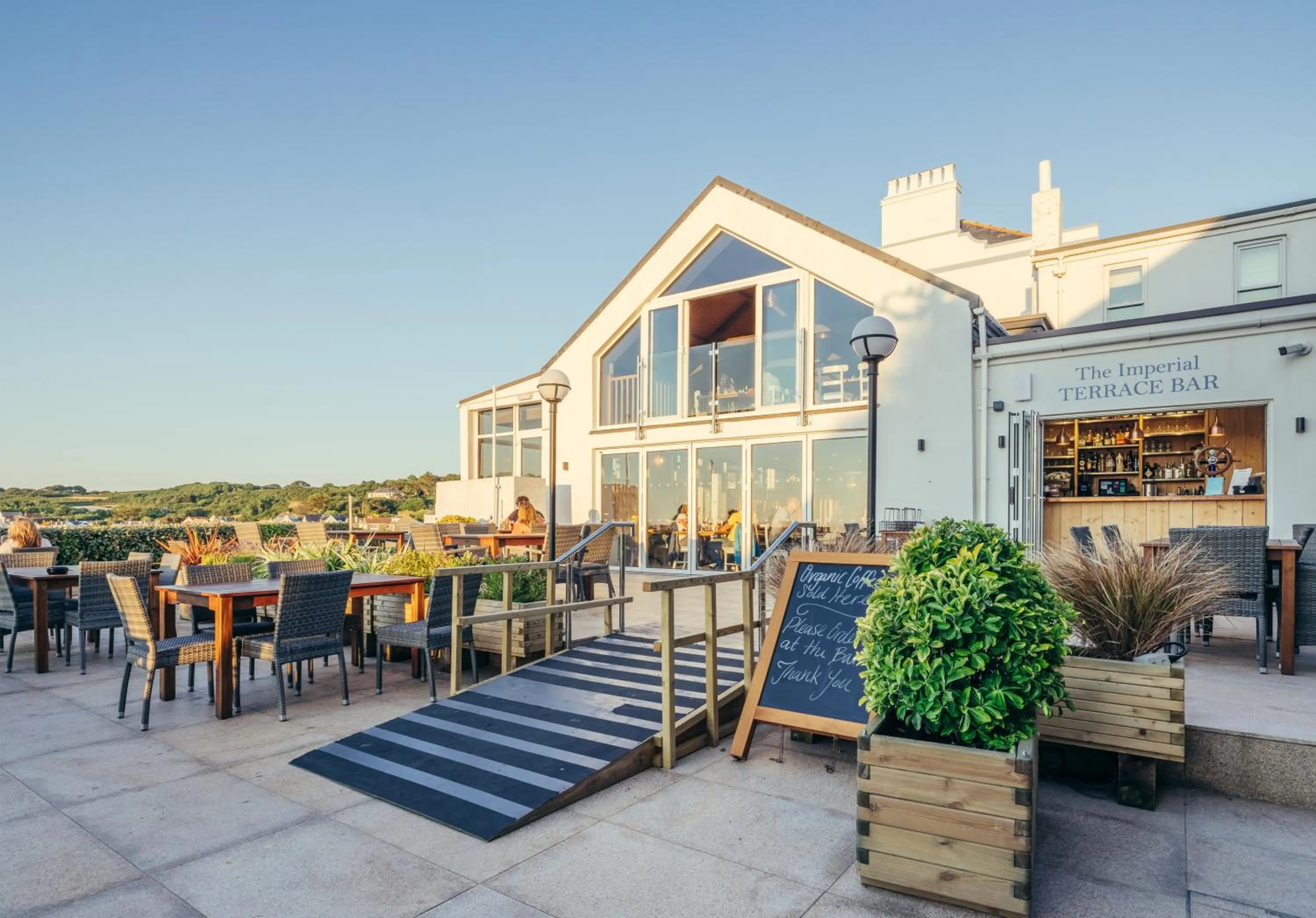 Restaurant/places to eat in The Imperial Hotel