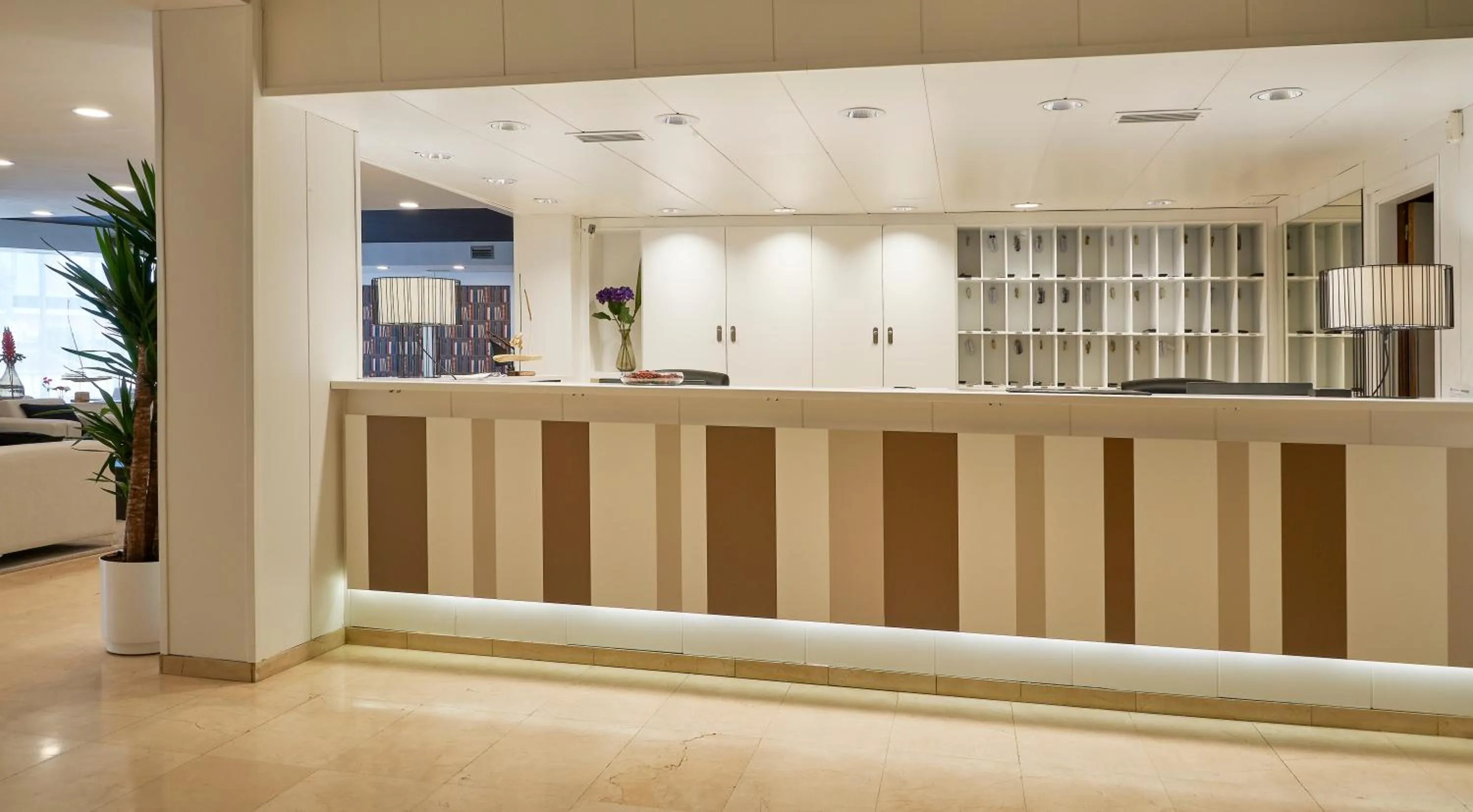 Lobby or reception in Hotel Can Pamplona