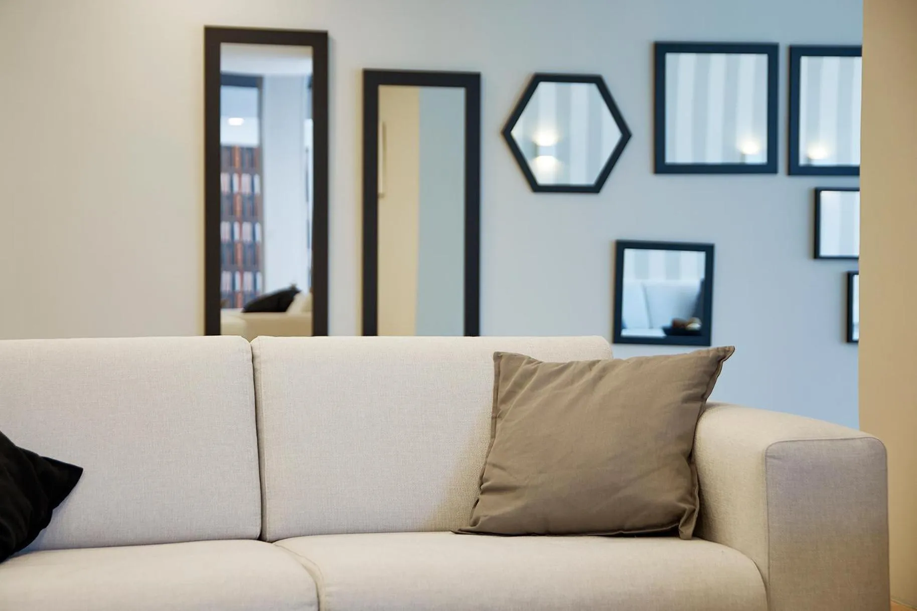 Living room in Hotel Can Pamplona