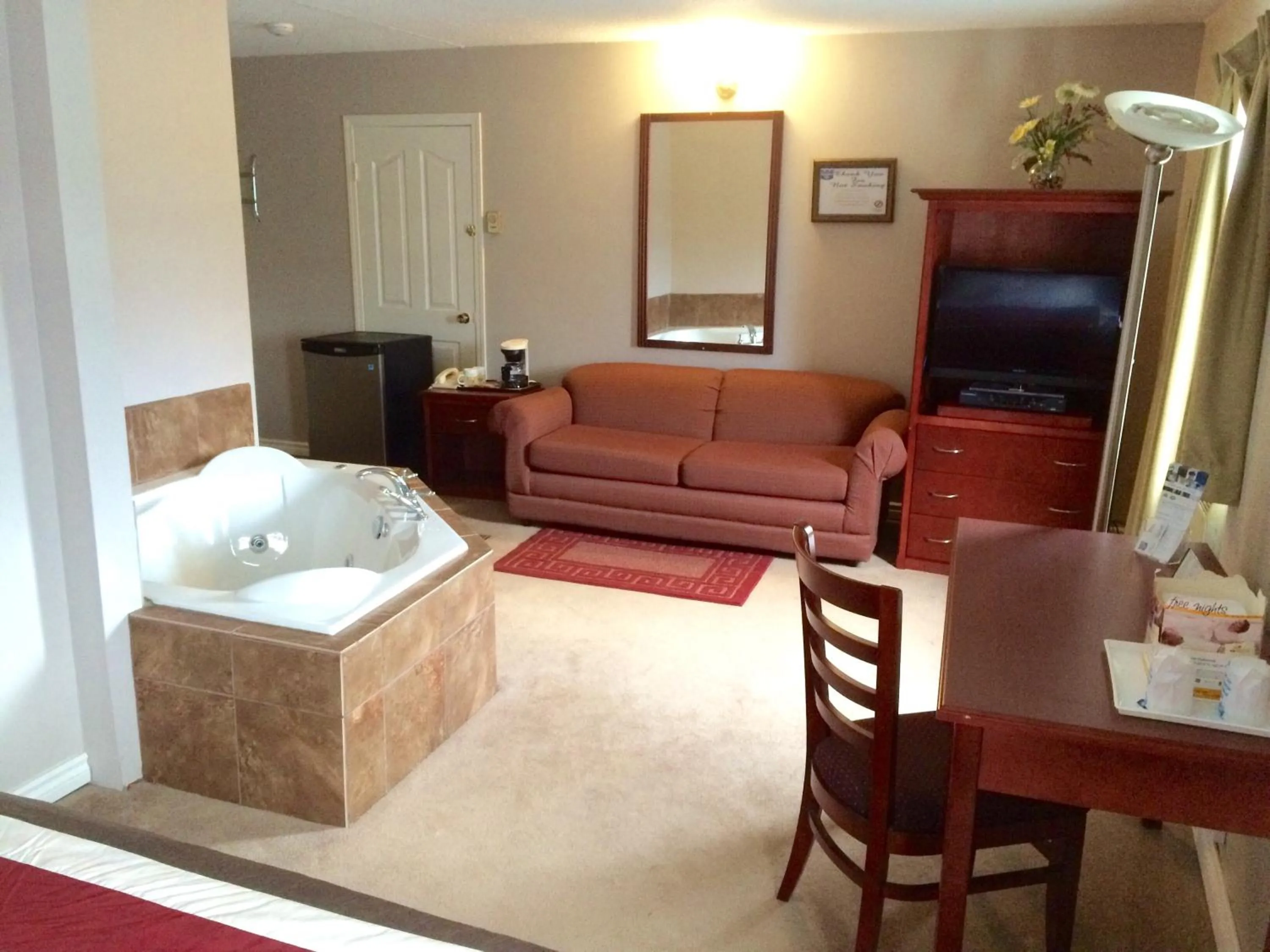 Bed in Barriere Motor Inn-BMI