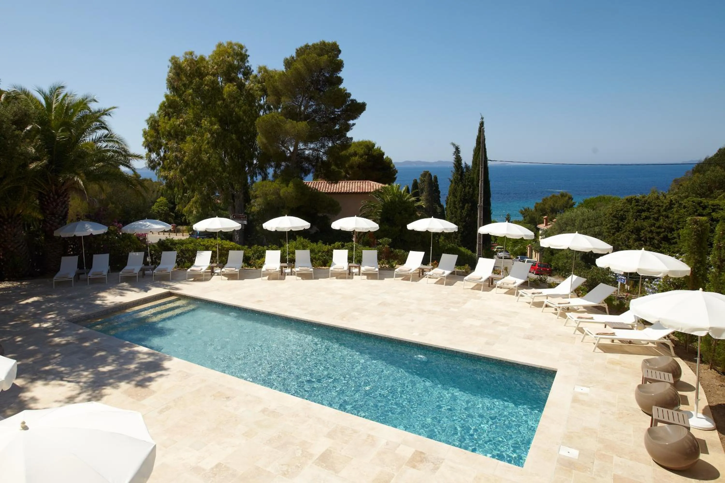 Swimming pool in Les Terrasses du Bailli