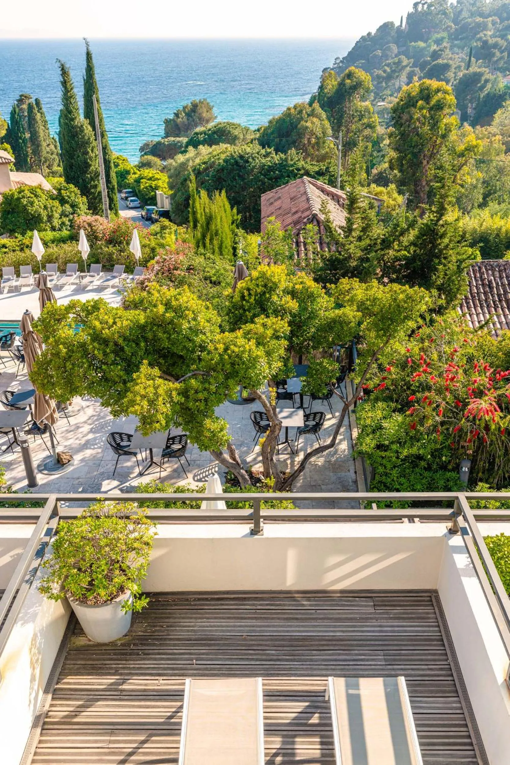 Garden in Les Terrasses du Bailli