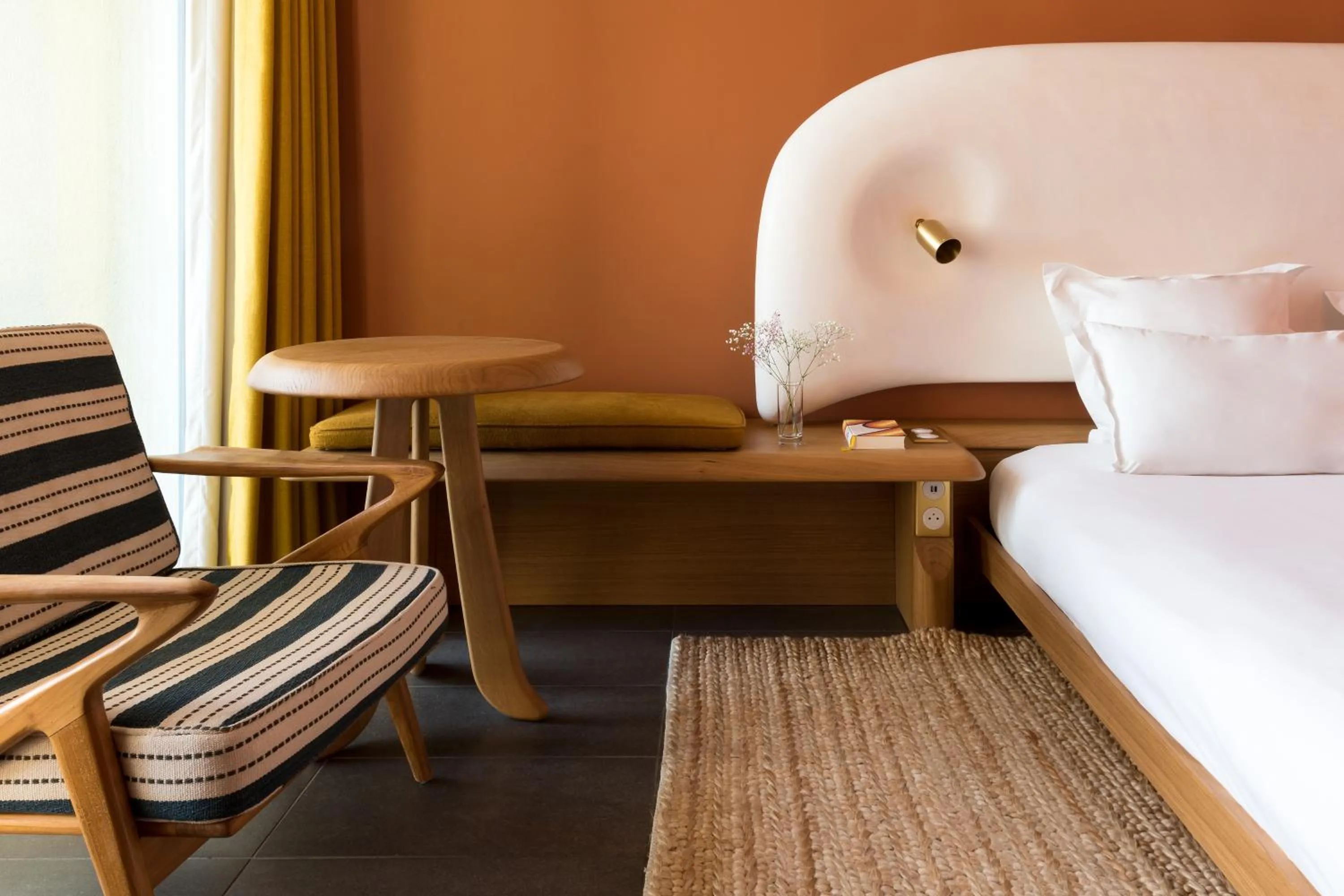 Sea view, Bed in Les Terrasses du Bailli