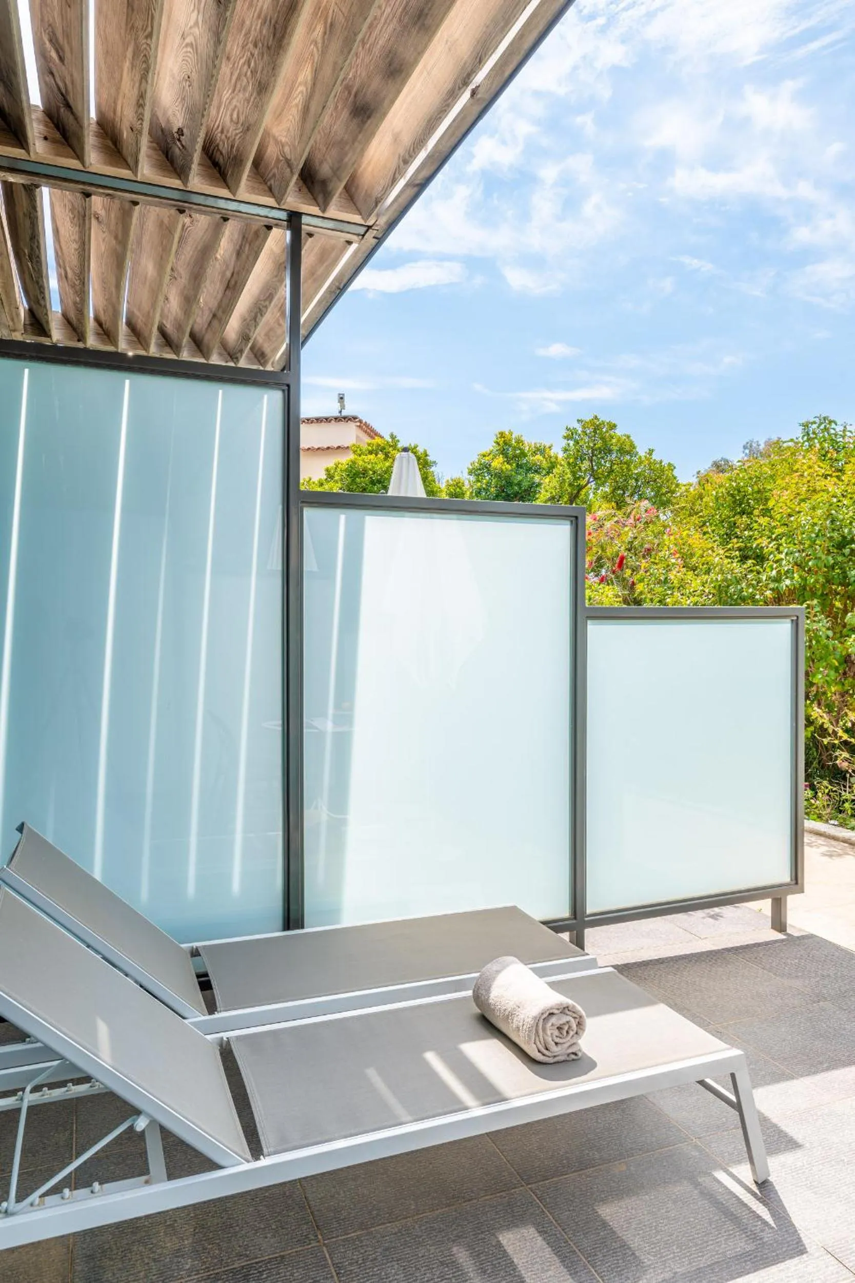 Patio in Les Terrasses du Bailli