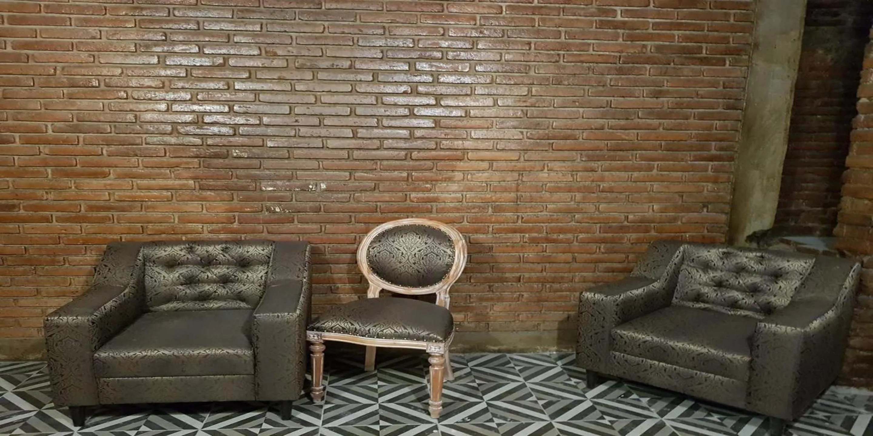 Living room in Mansion Azul Cholula