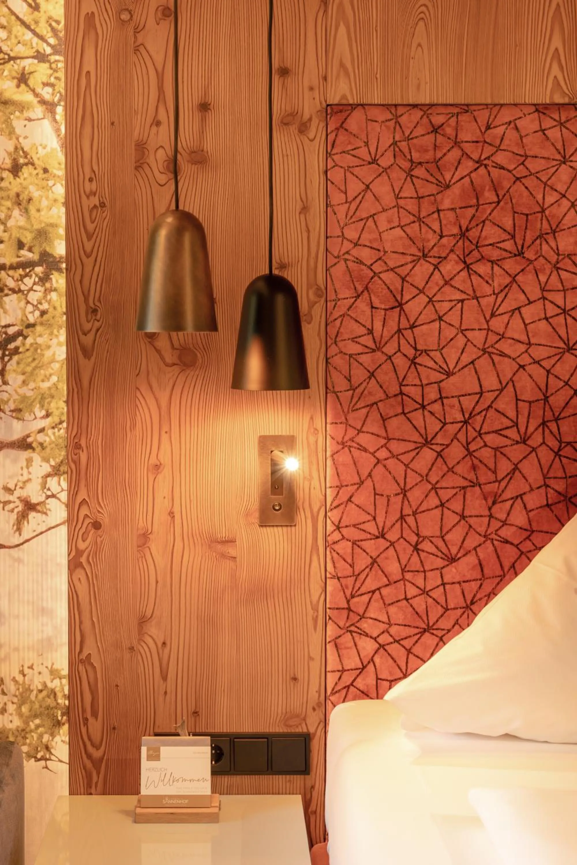 Photo of the whole room, Bed in Hotel Sonnenhof