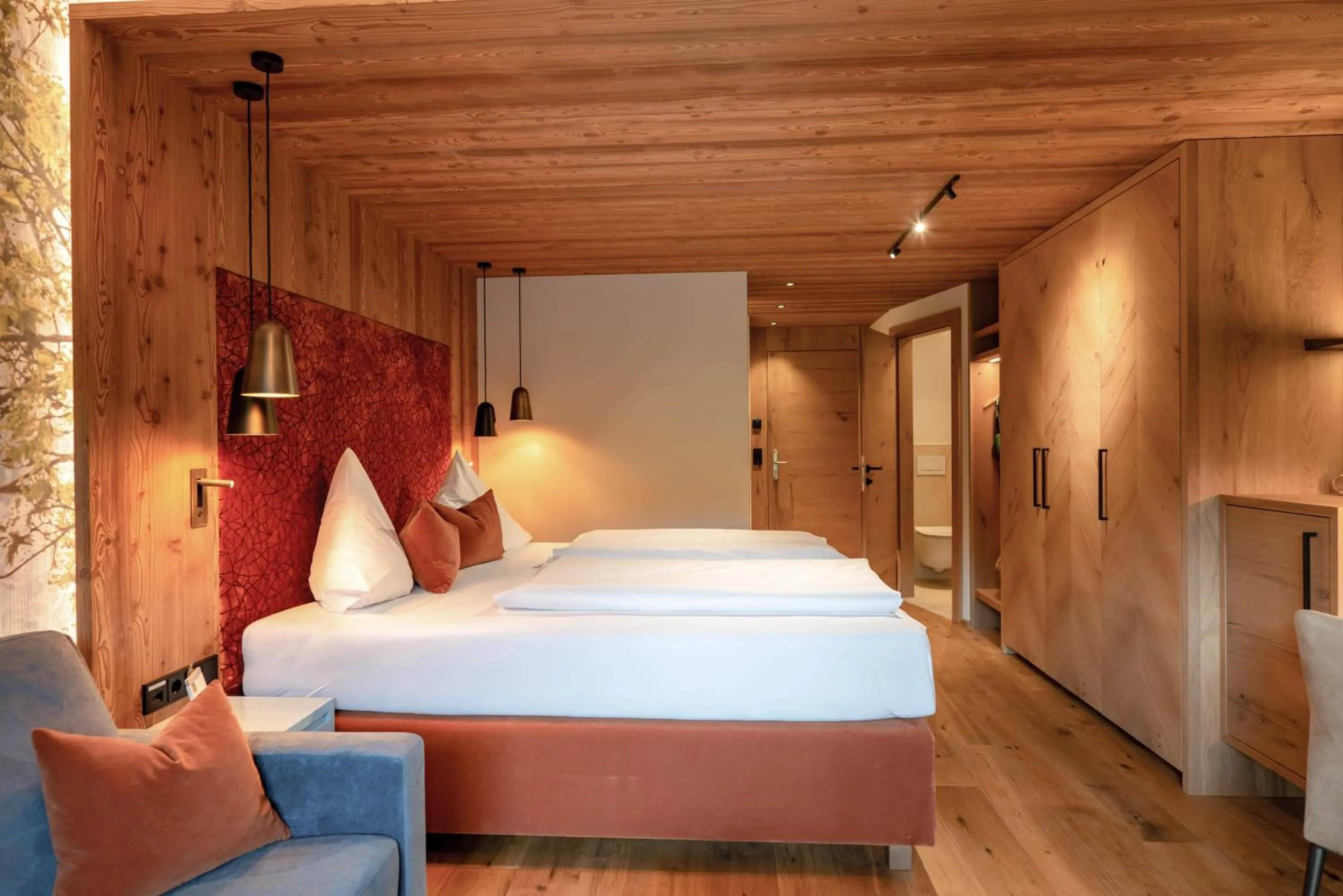 Photo of the whole room, Bed in Hotel Sonnenhof