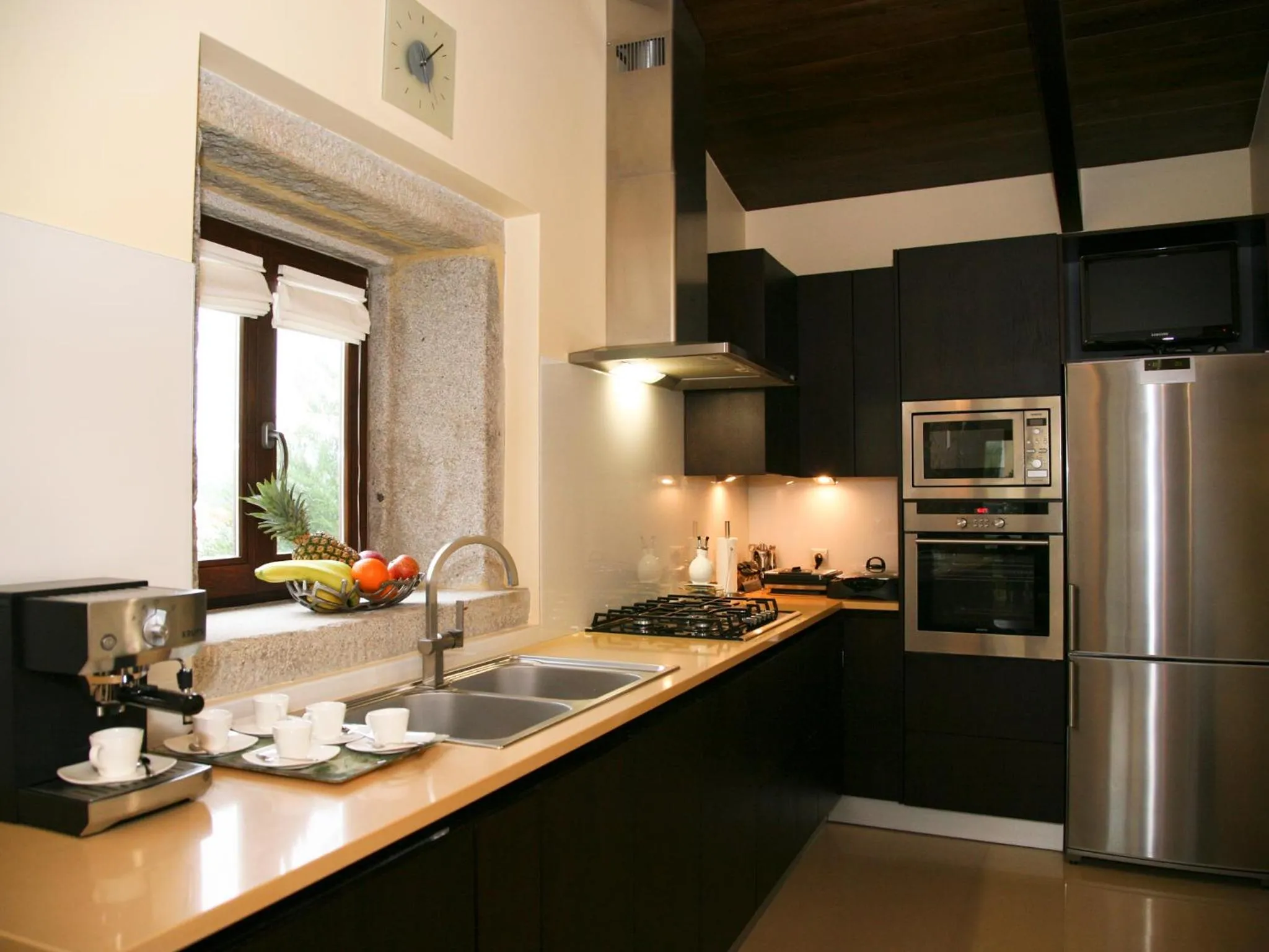 Kitchen or kitchenette in Casa D' Joao Enes - Afife Residence