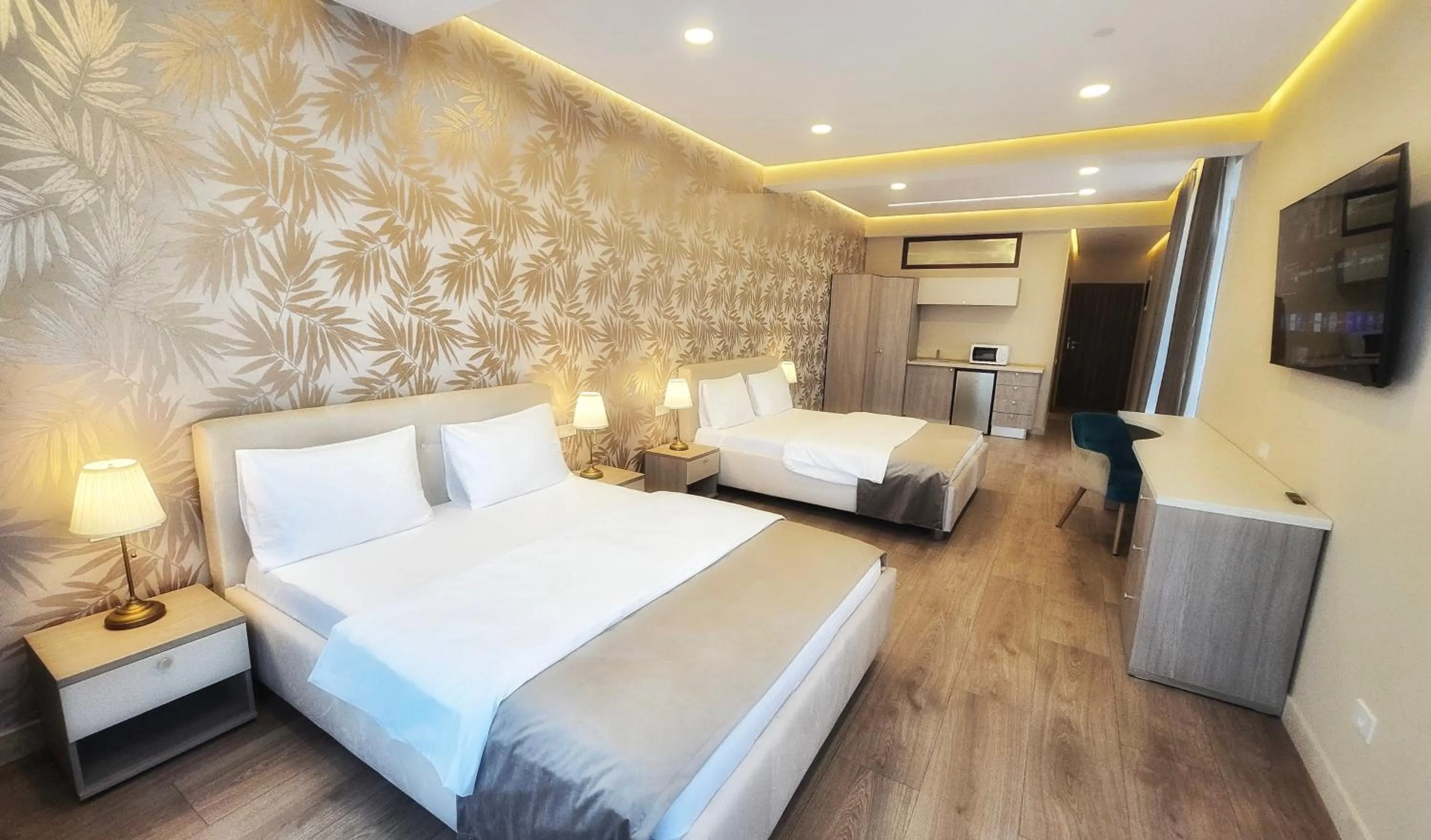 Bed in Monopoly Hotel