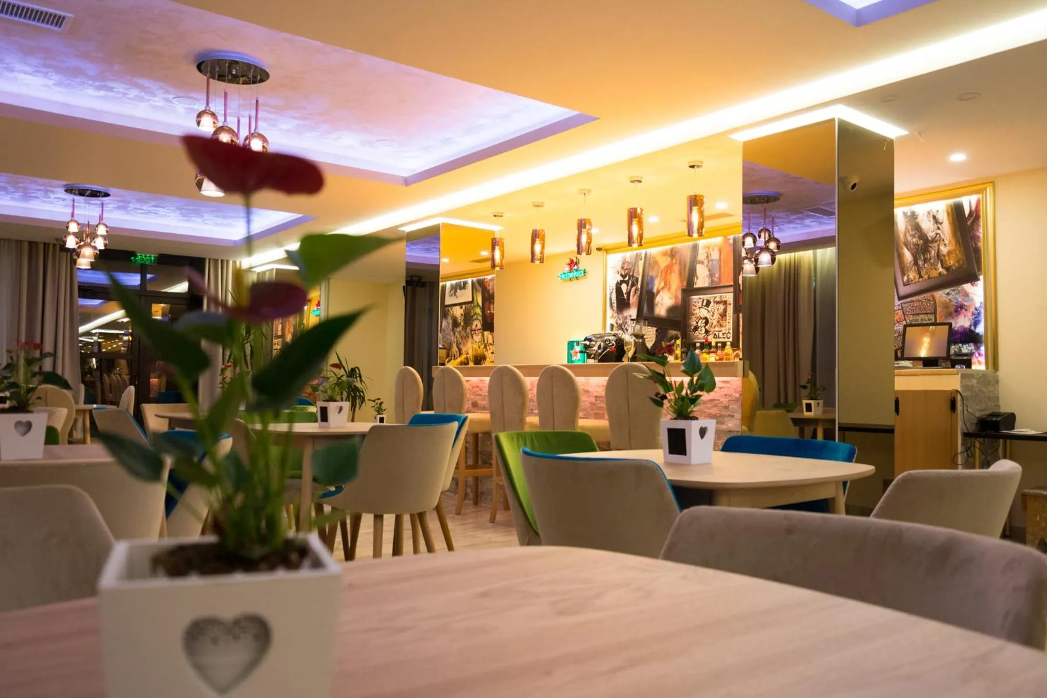 Lounge or bar in Monopoly Hotel