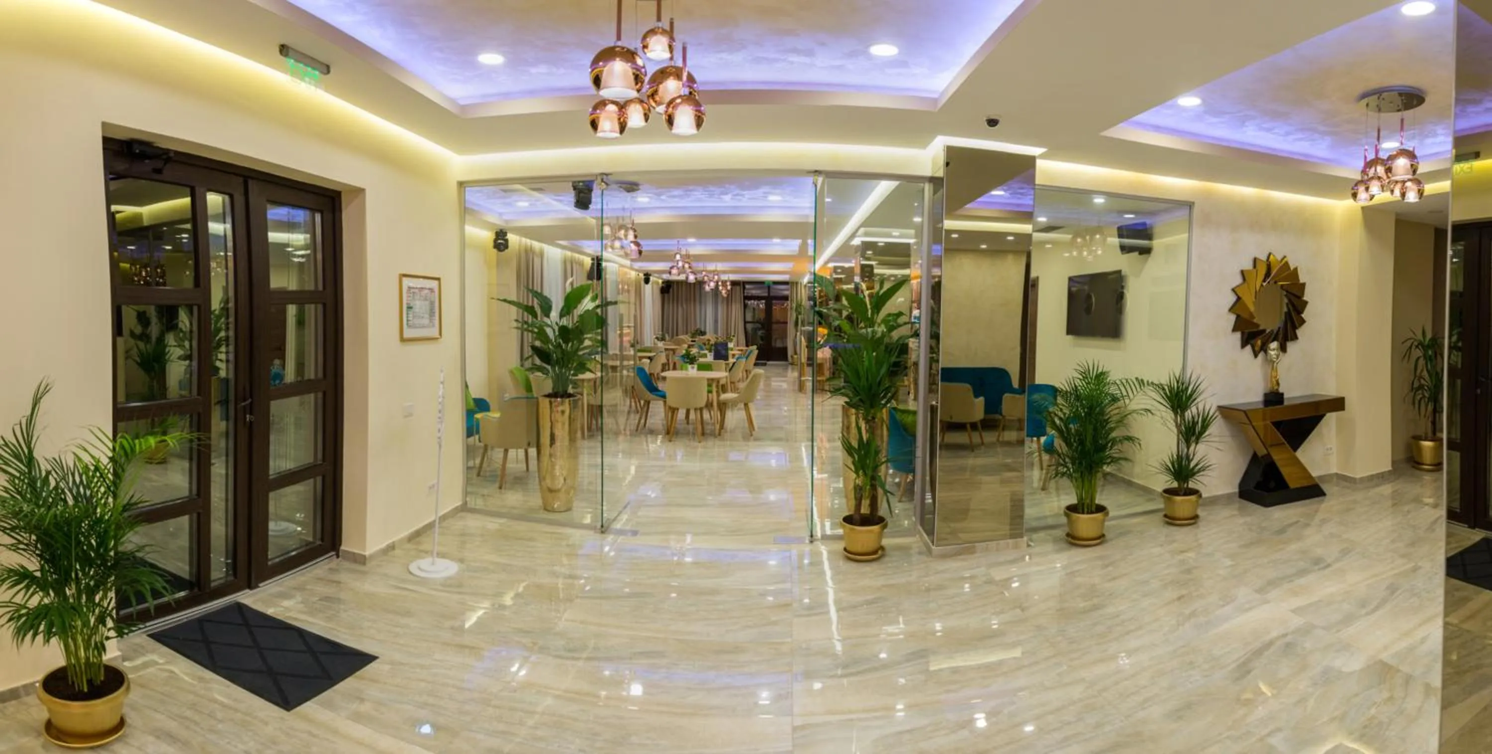 Lobby or reception in Monopoly Hotel
