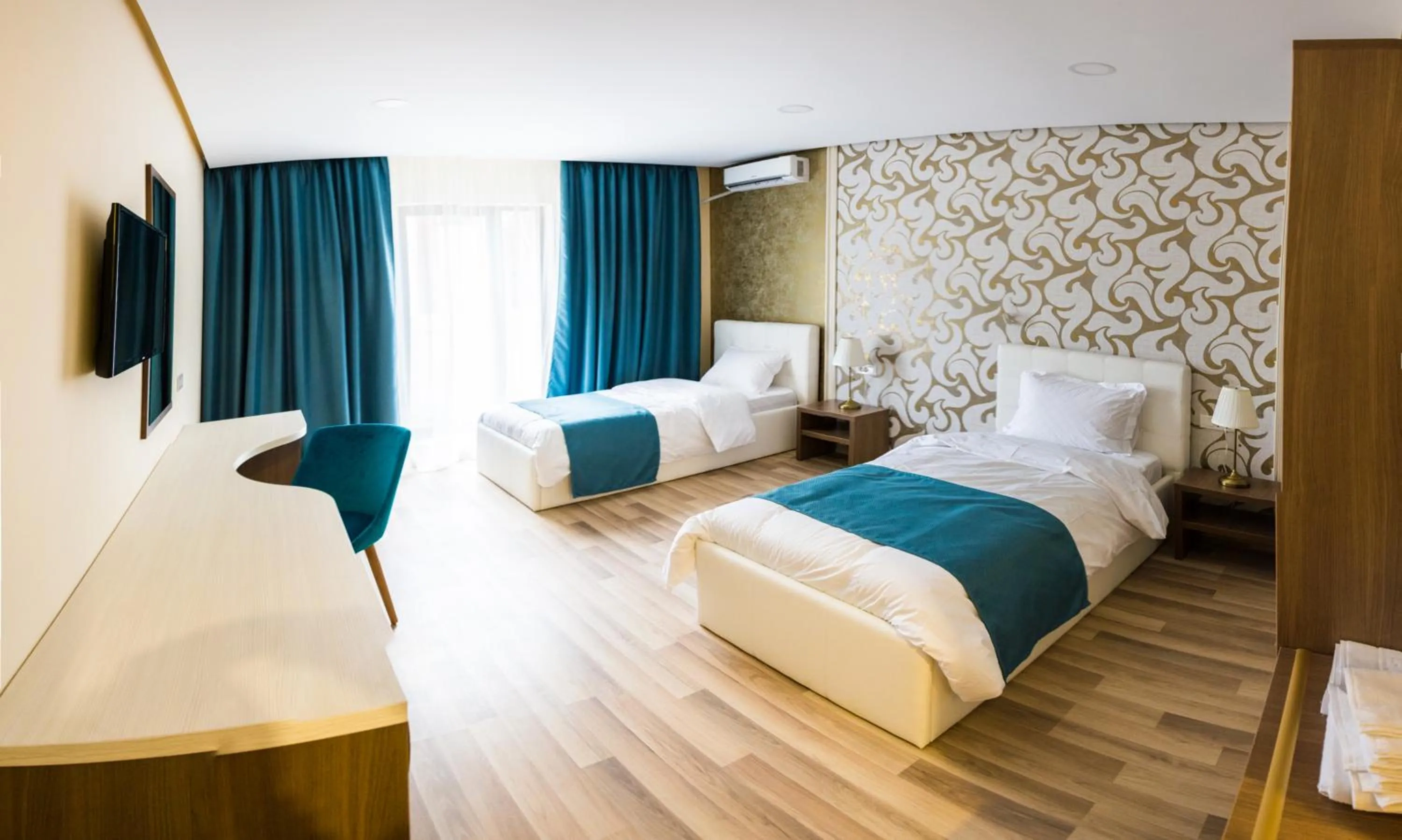 Bed in Monopoly Hotel