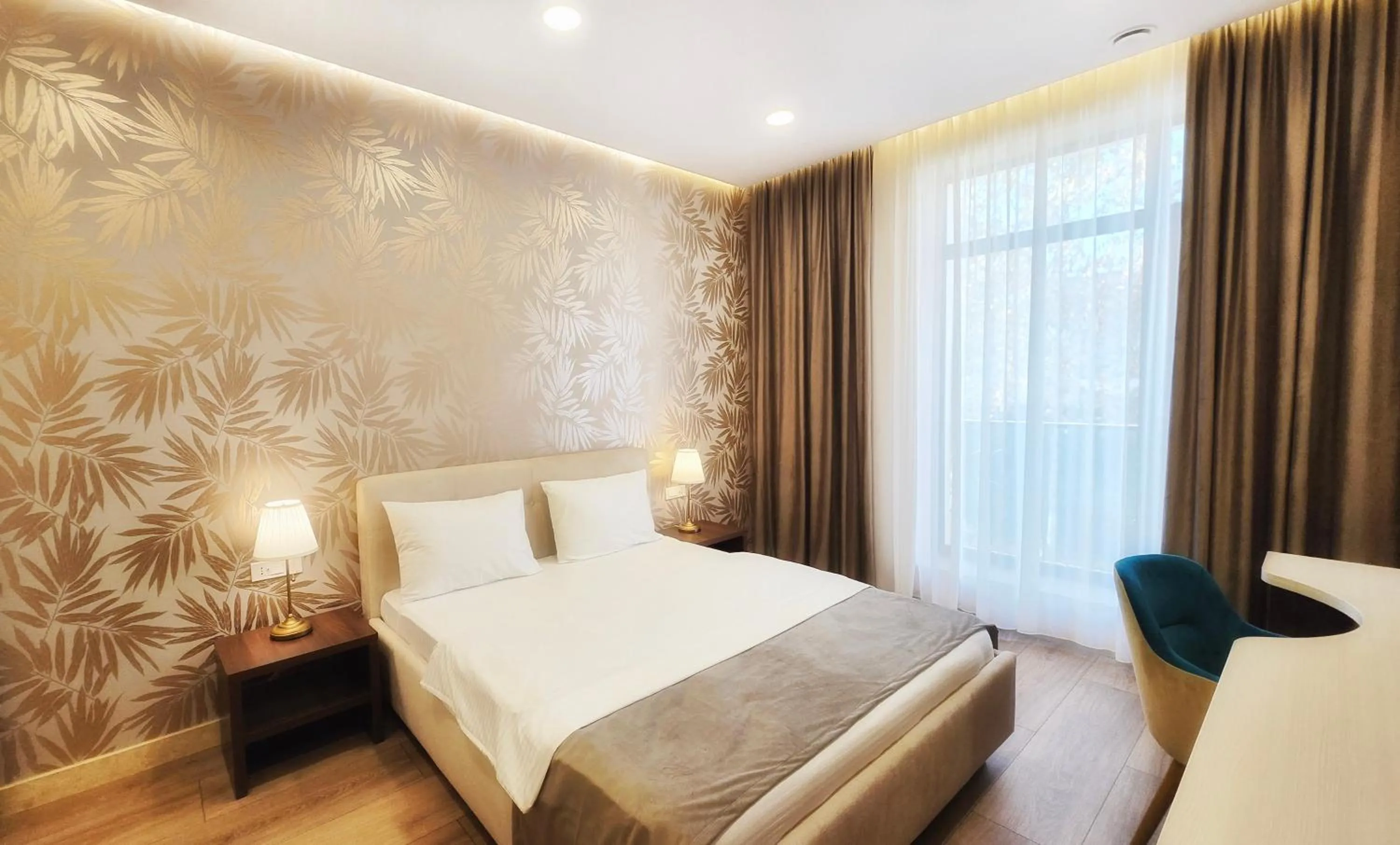 Bed in Monopoly Hotel