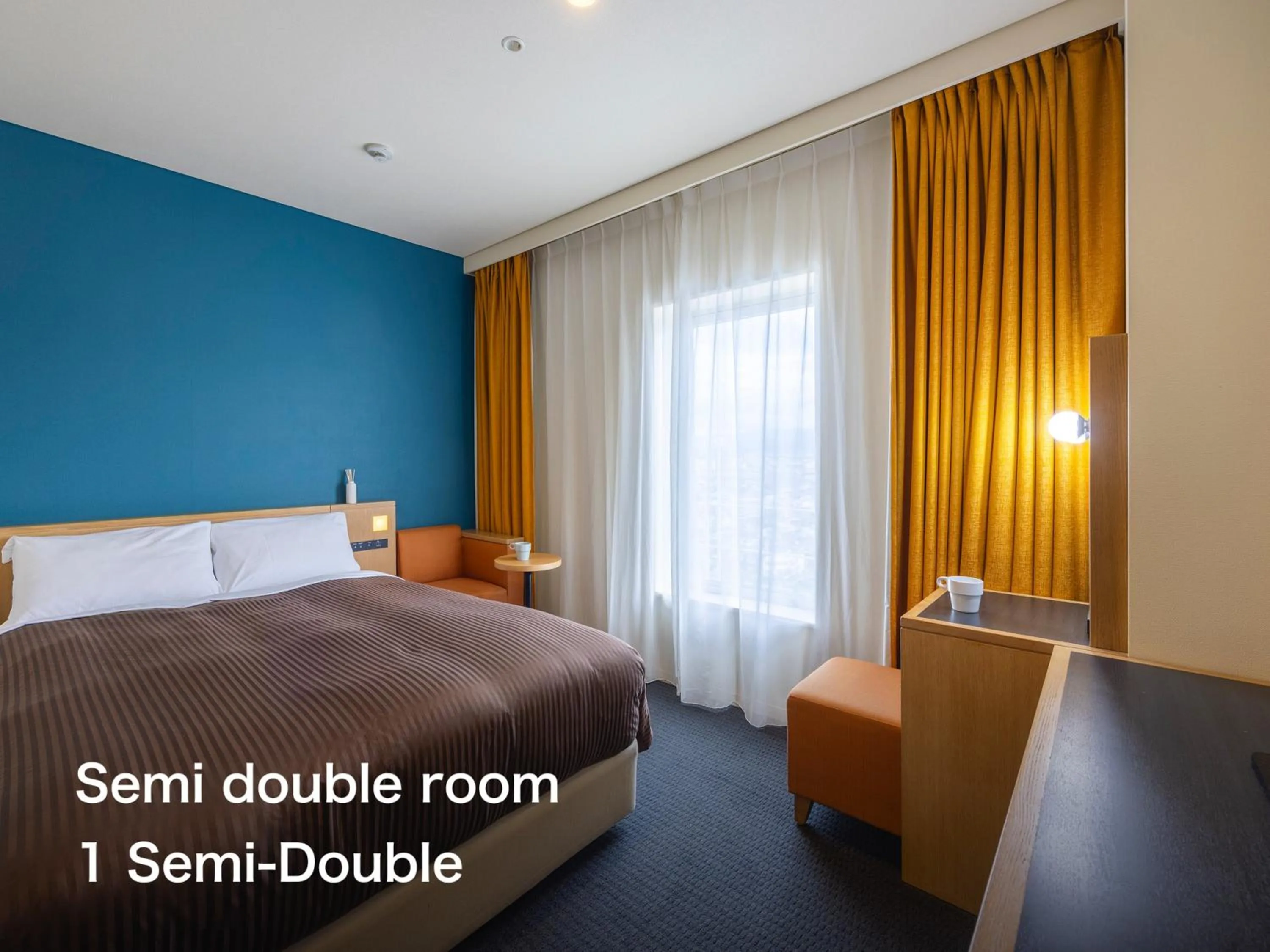 Photo of the whole room, Bed in Kansai Airport Washington Hotel