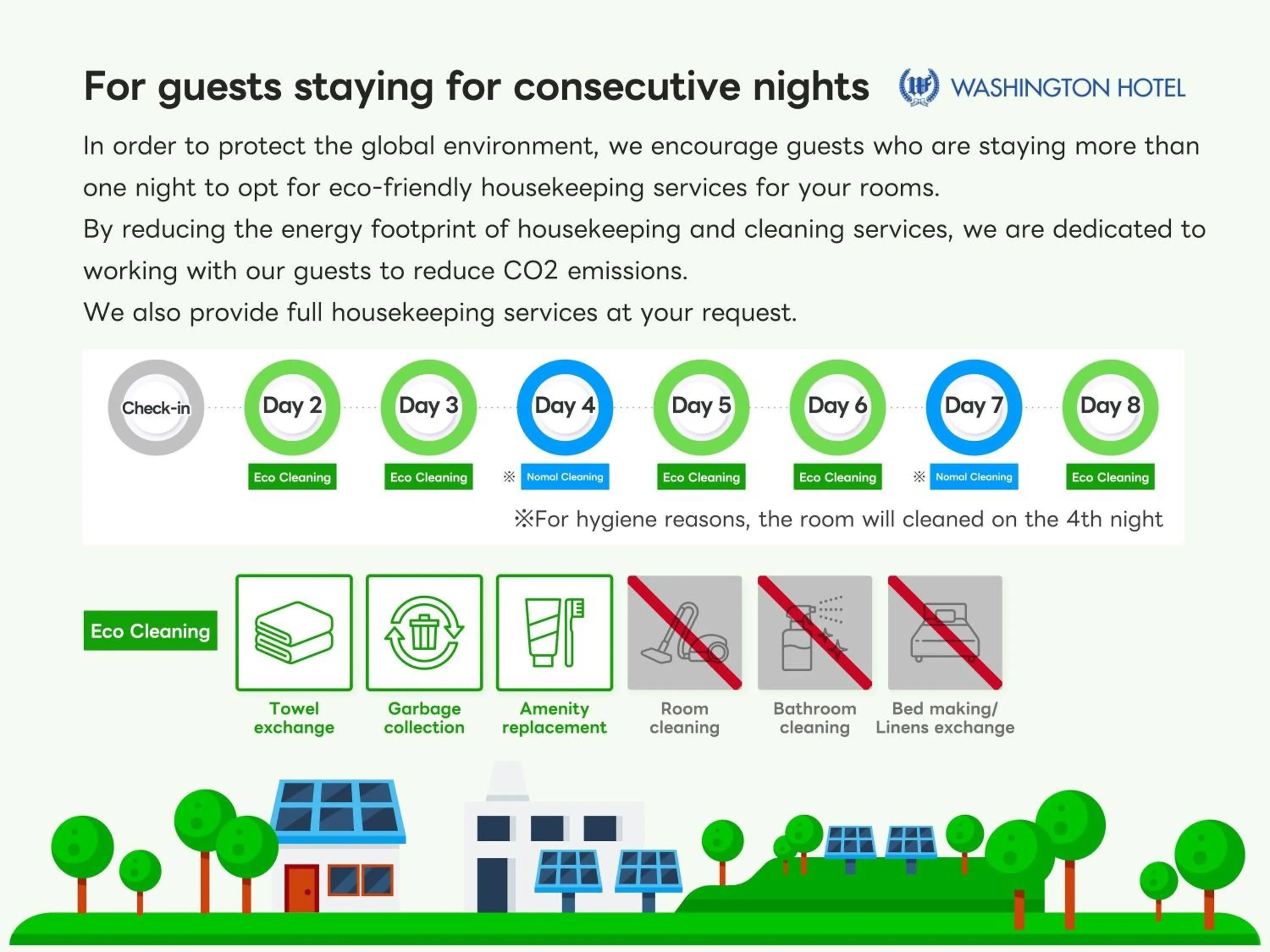 Photo of the whole room in Kansai Airport Washington Hotel