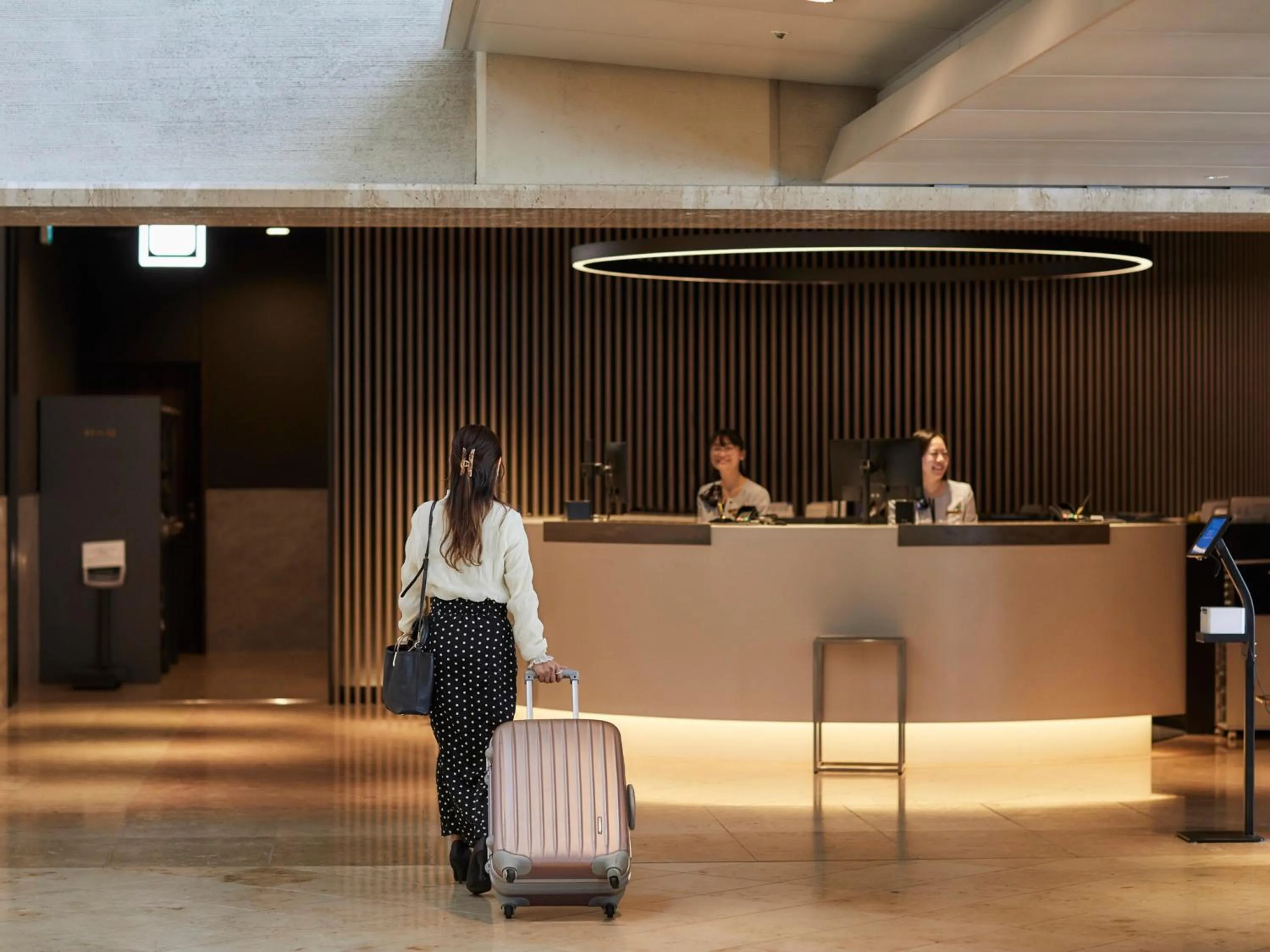 Lobby or reception in Kansai Airport Washington Hotel