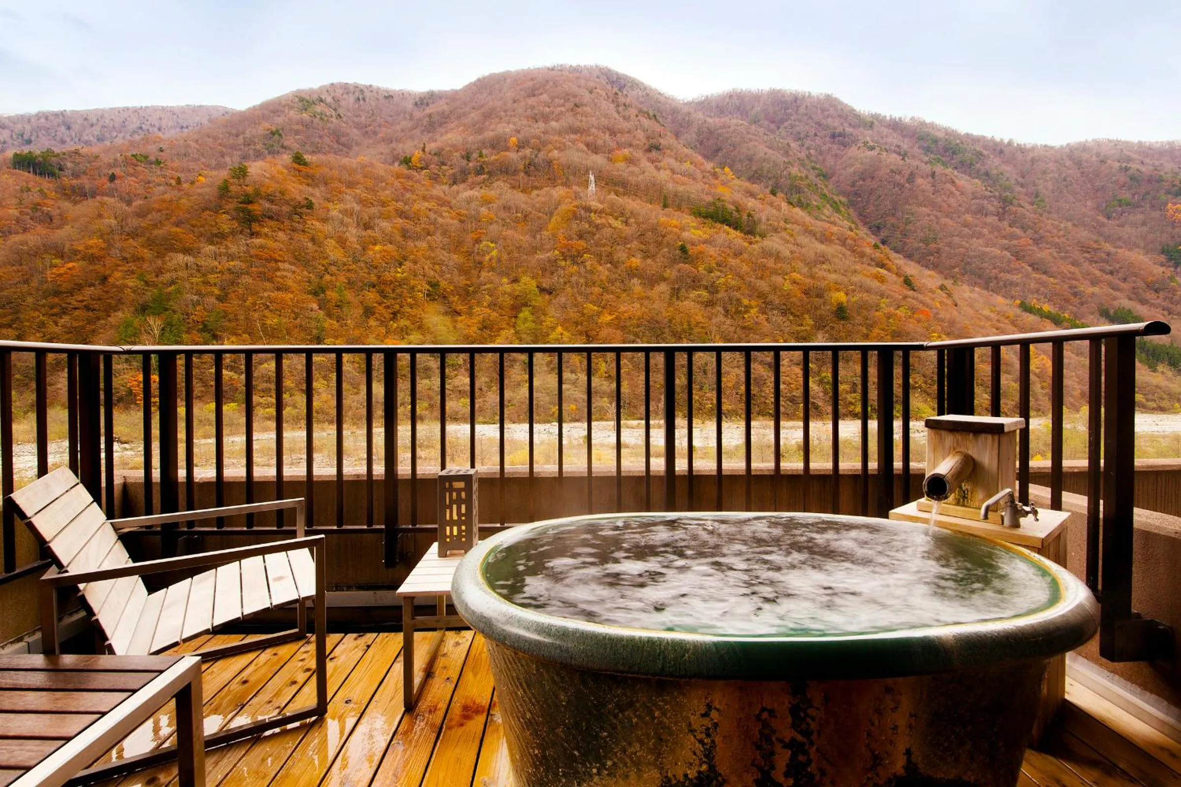 Hot Spring Bath in Yukimurasaki