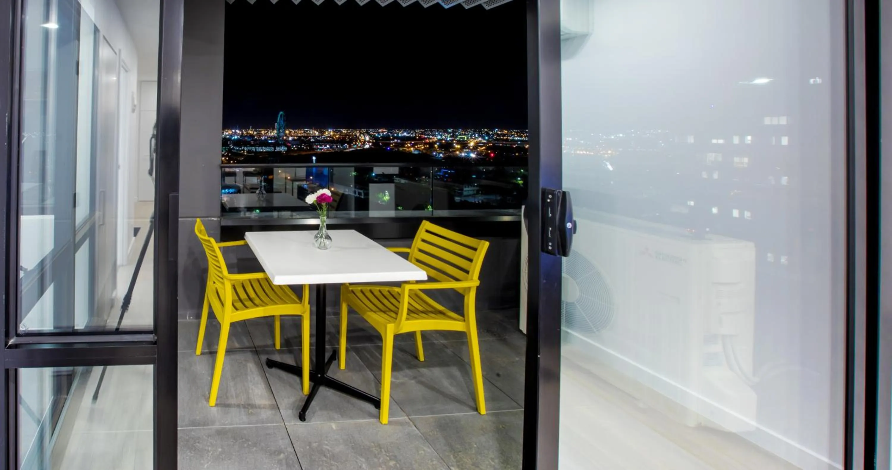 Balcony/Terrace in Spencer Street Apartments
