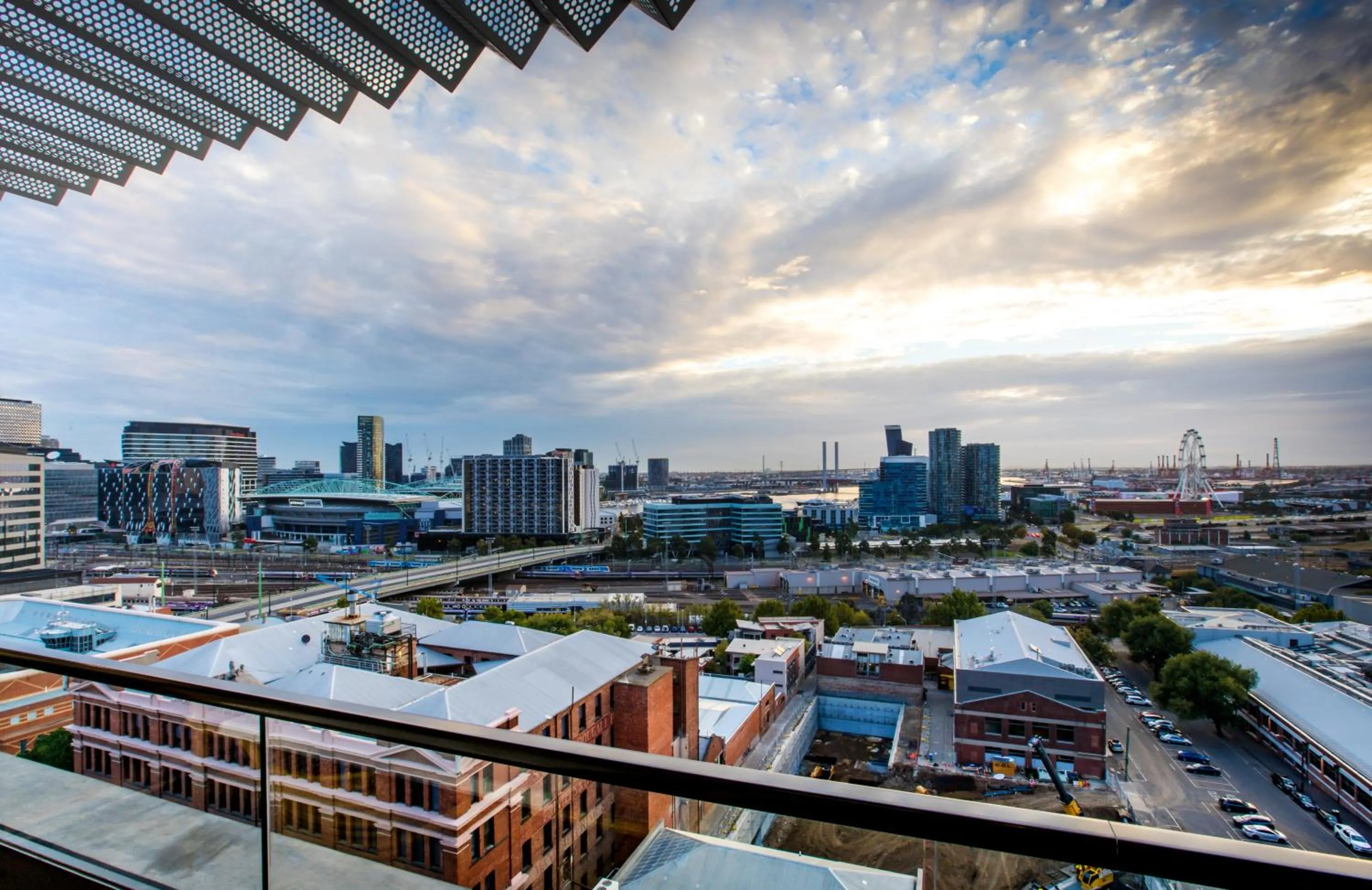 Balcony/Terrace in Spencer Street Apartments