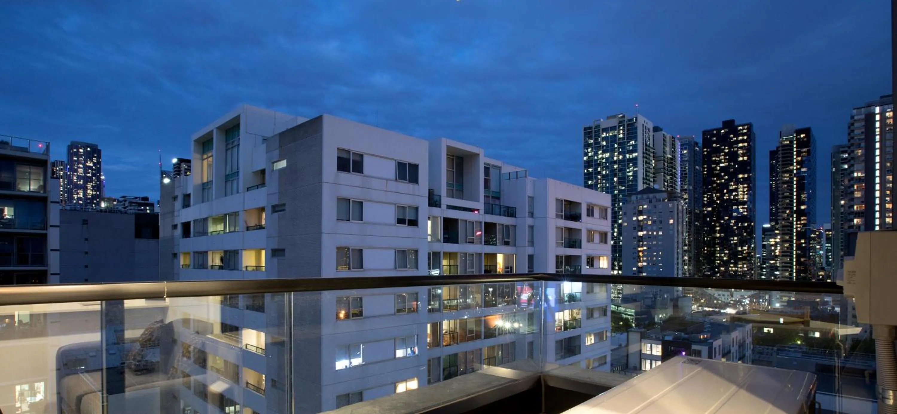 Balcony/Terrace in Spencer Street Apartments