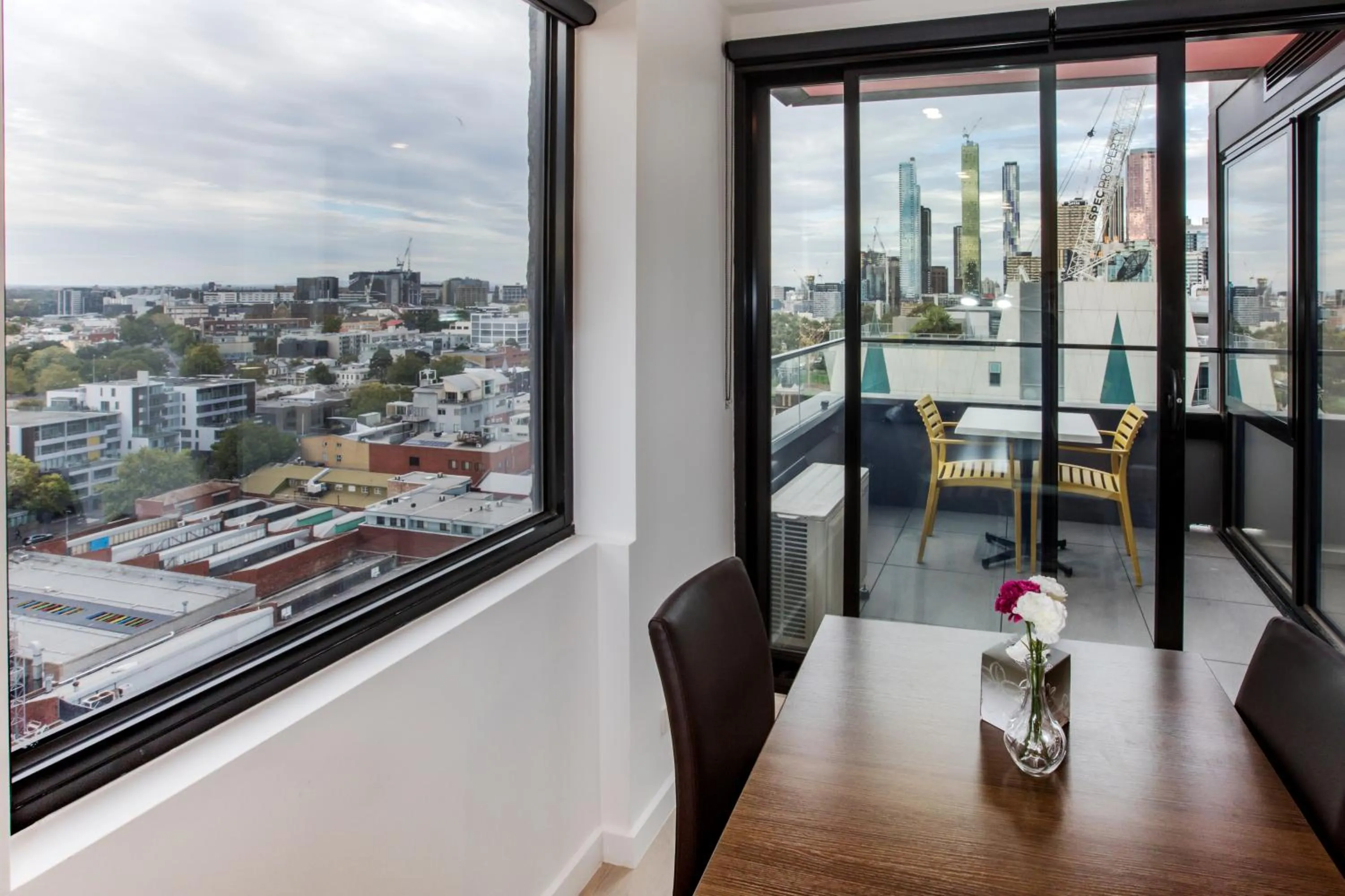Balcony/Terrace in Spencer Street Apartments