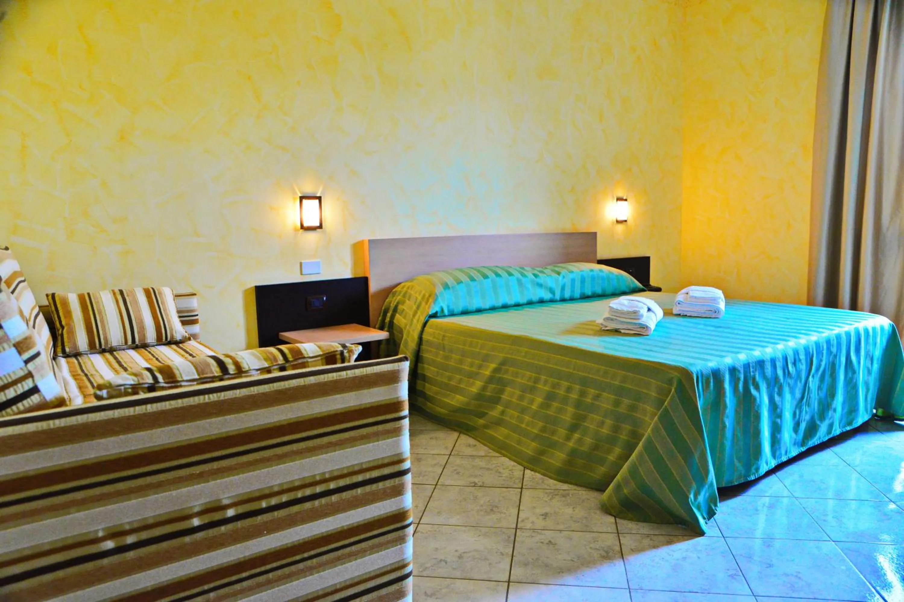 Bed in Hotel Onda Bleu