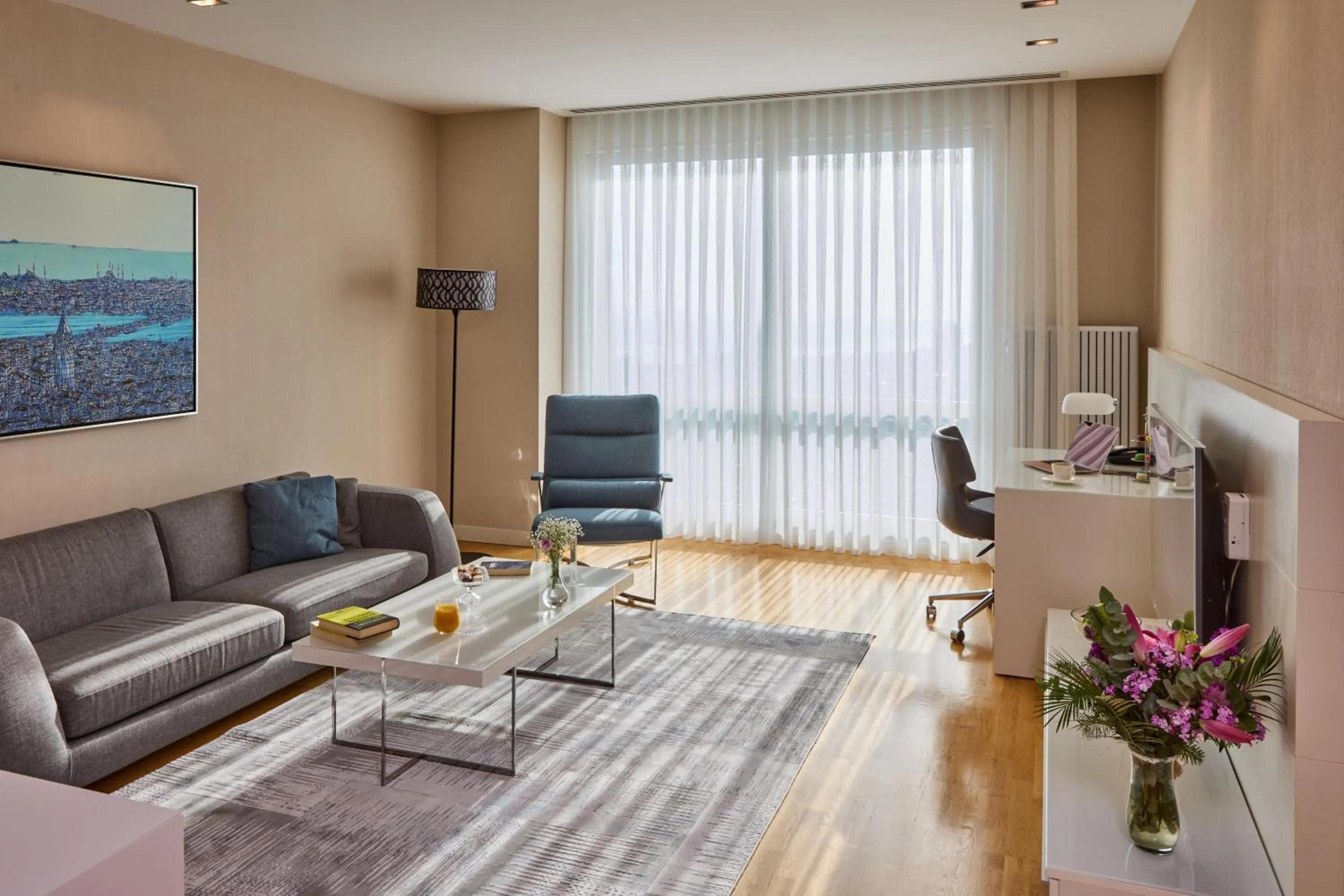 Living room in Fraser Place Anthill Istanbul