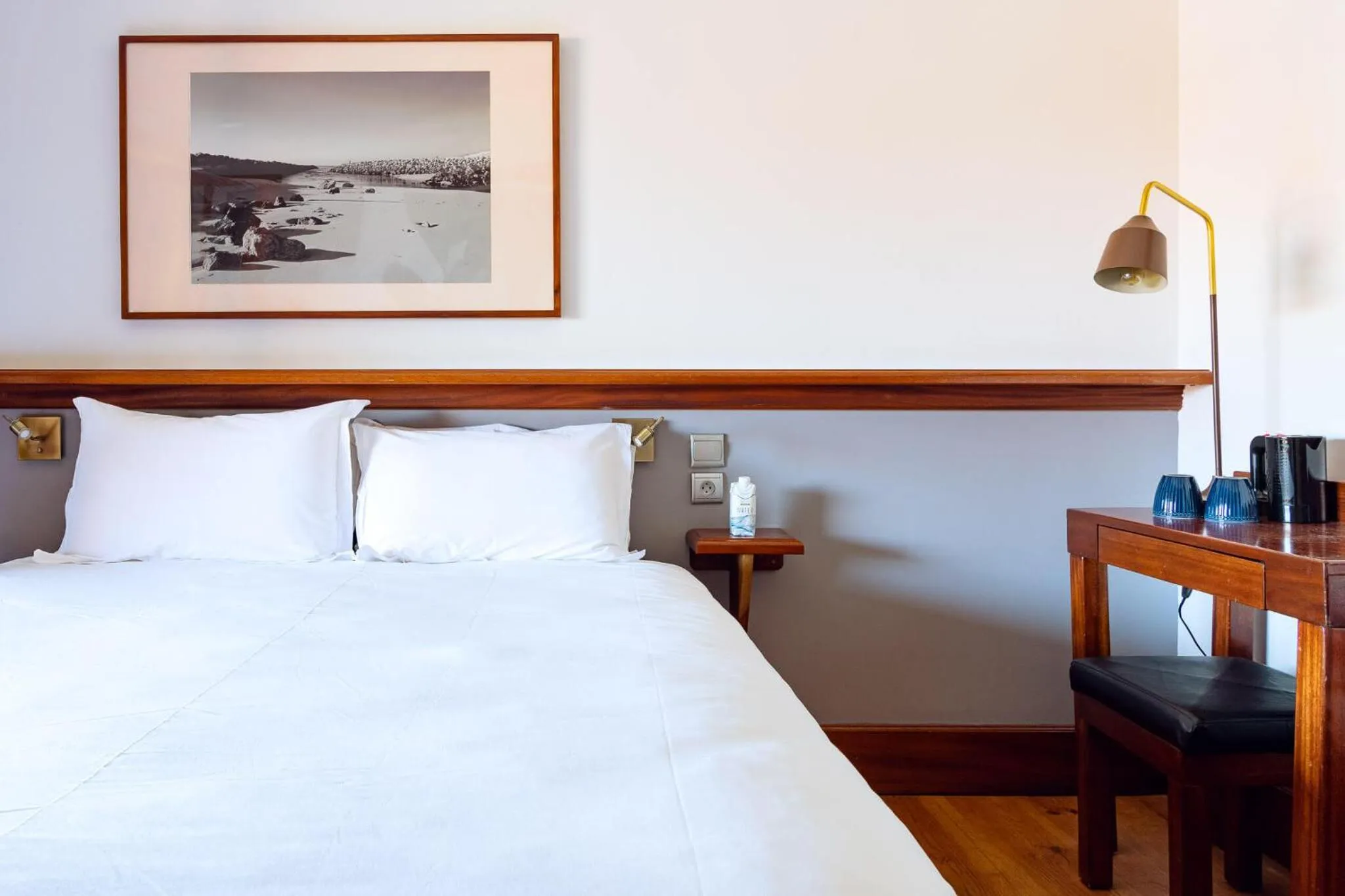 Bed in Hotel de La Plage