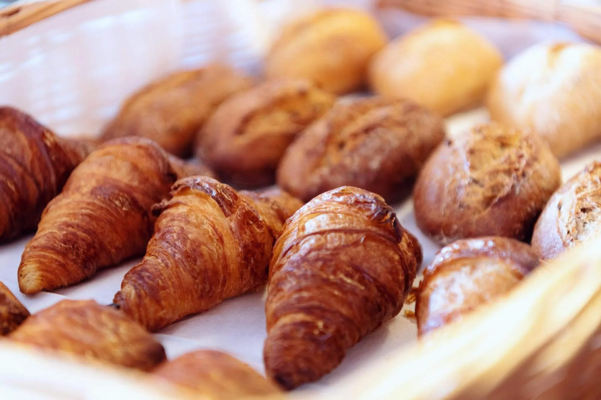 Buffet breakfast in Hotel de La Plage