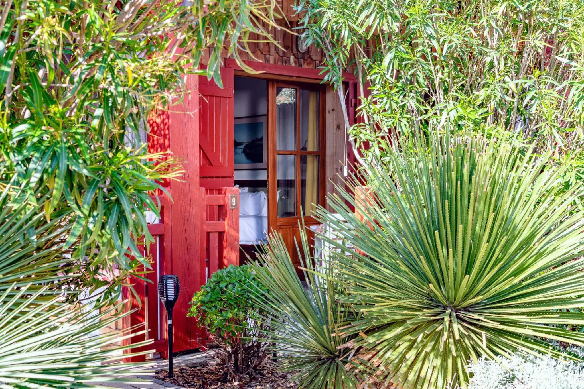 Garden in Hotel de La Plage