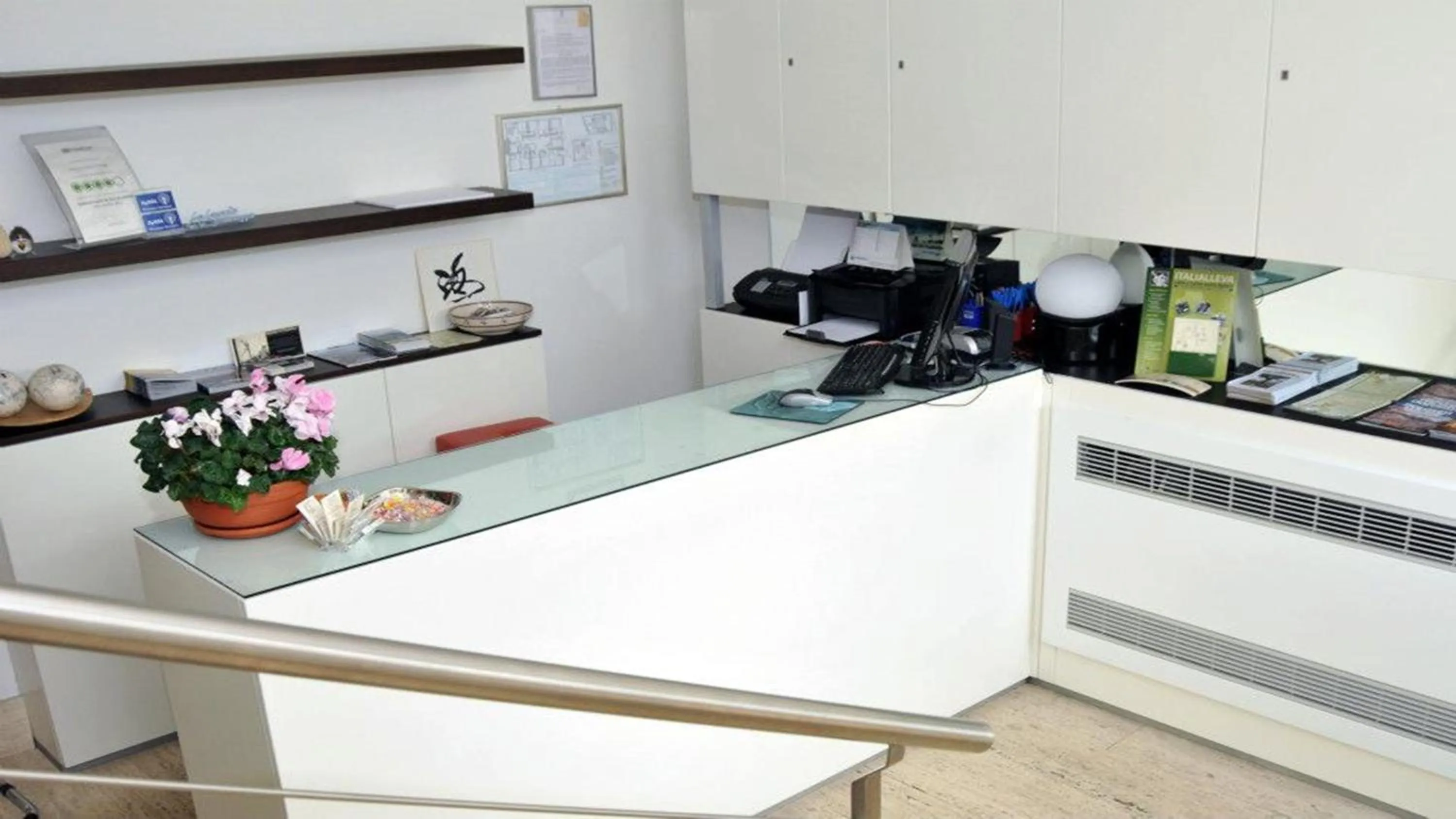 Lobby or reception in La Locanda del Buon Formaggio