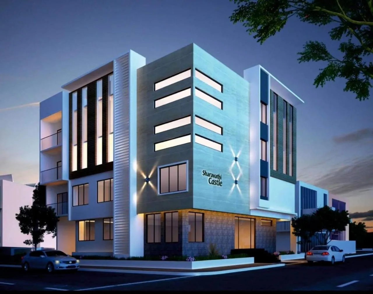 Property building in Silicon Inn Hotel Bangalore Airport
