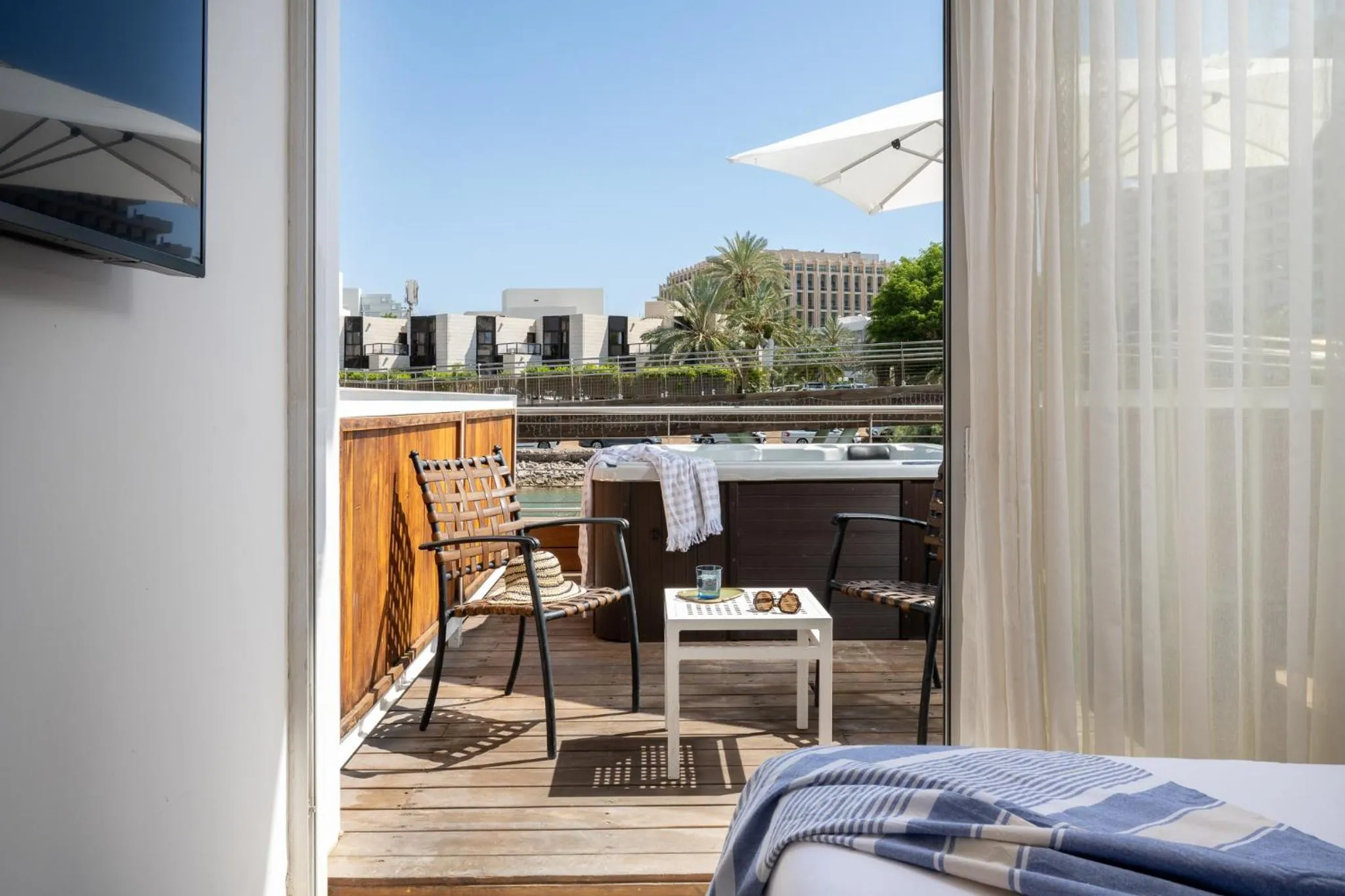 Balcony/Terrace in Astral Palma Hotel