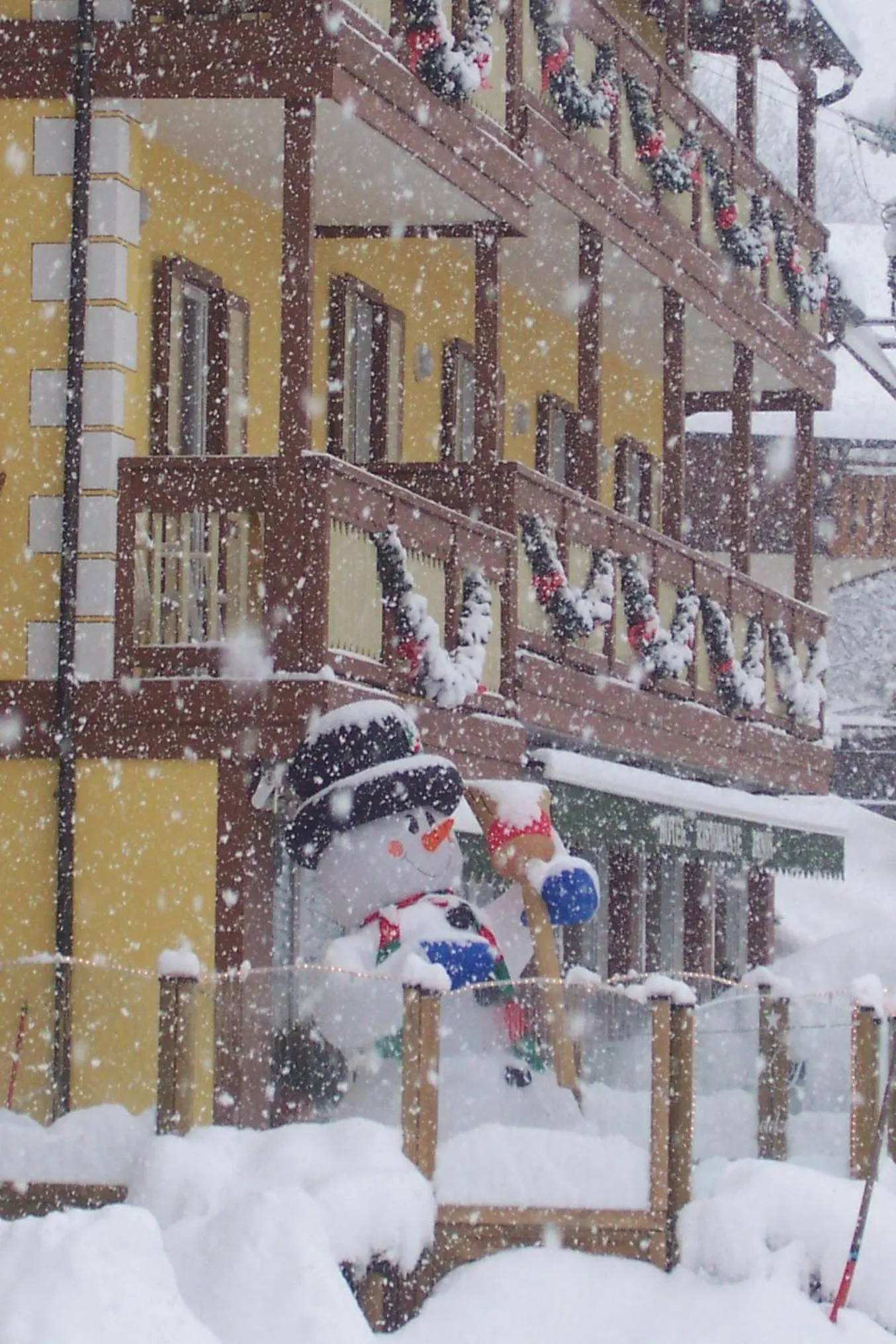 Skiing in Hotel Zanon