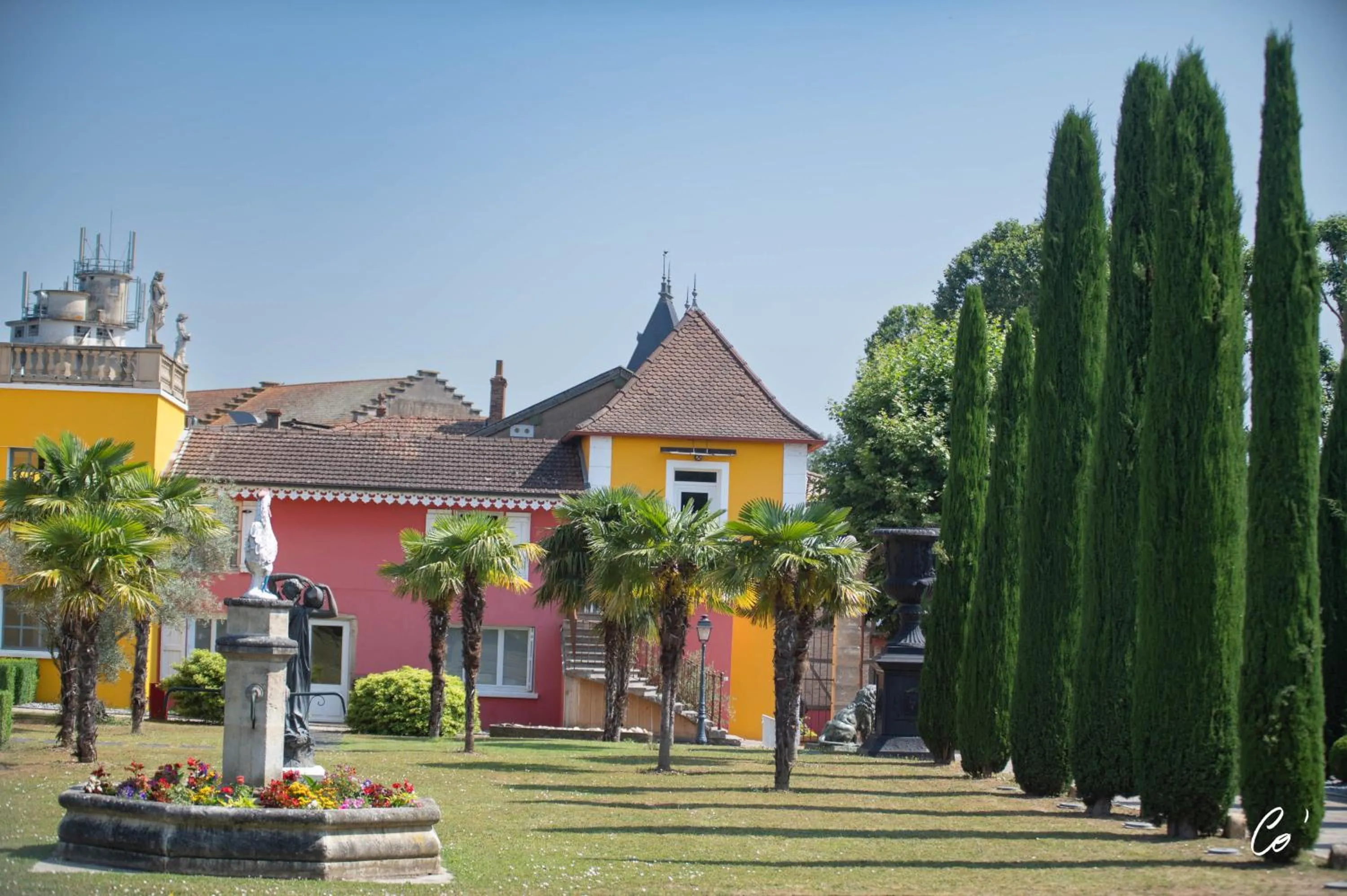 Garden in Les Saules Parc & Spa - Teritoria