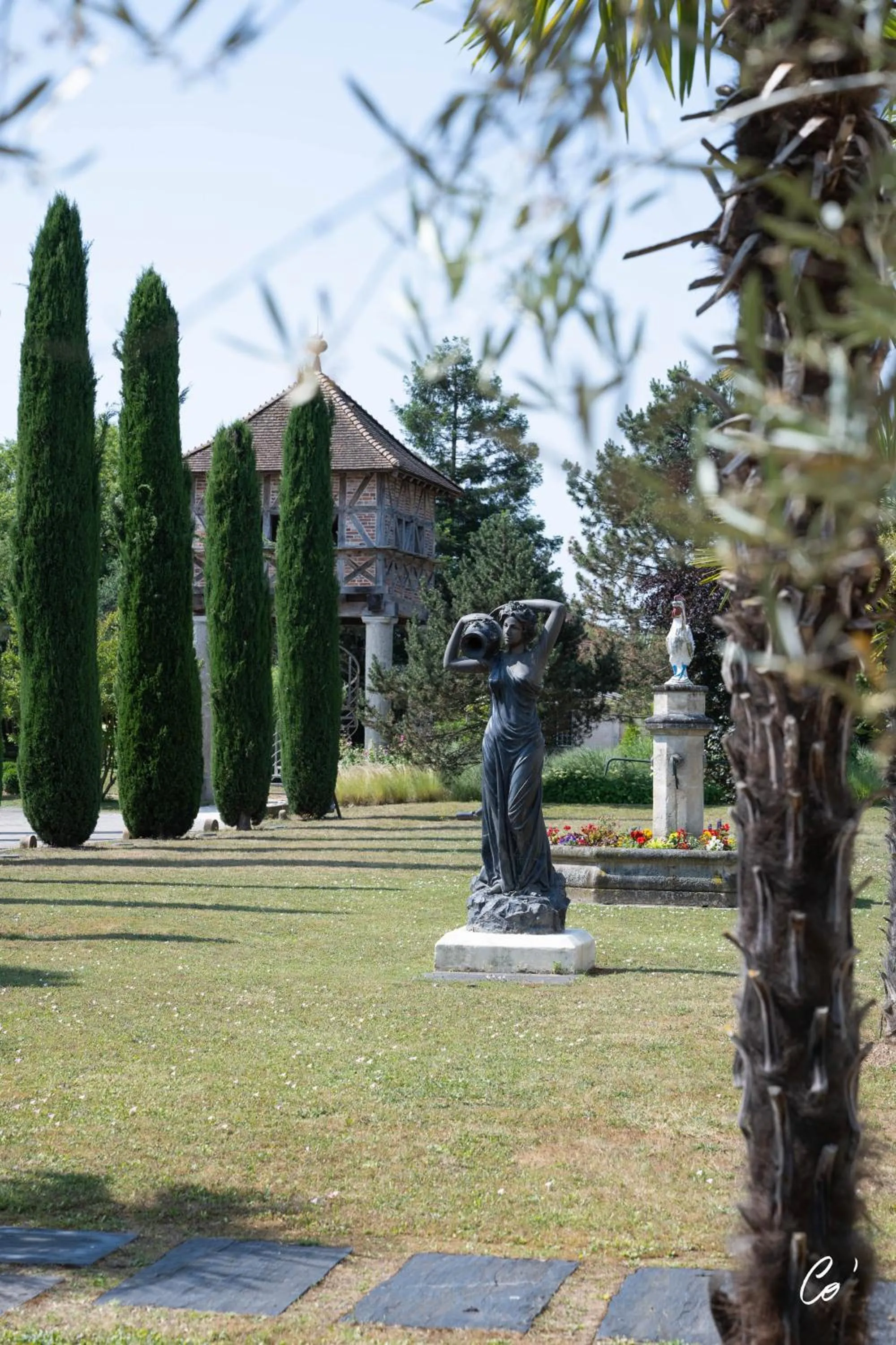 Garden in Les Saules Parc & Spa - Teritoria